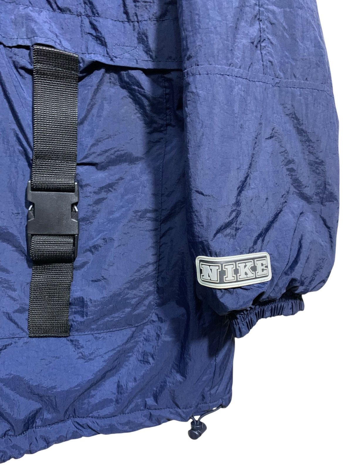 Nike 🔥VTG 90S NIKE AIR PARACHUTE JACKETS NAVY Size US L / EU 52-54 / 3 - 8 Thumbnail