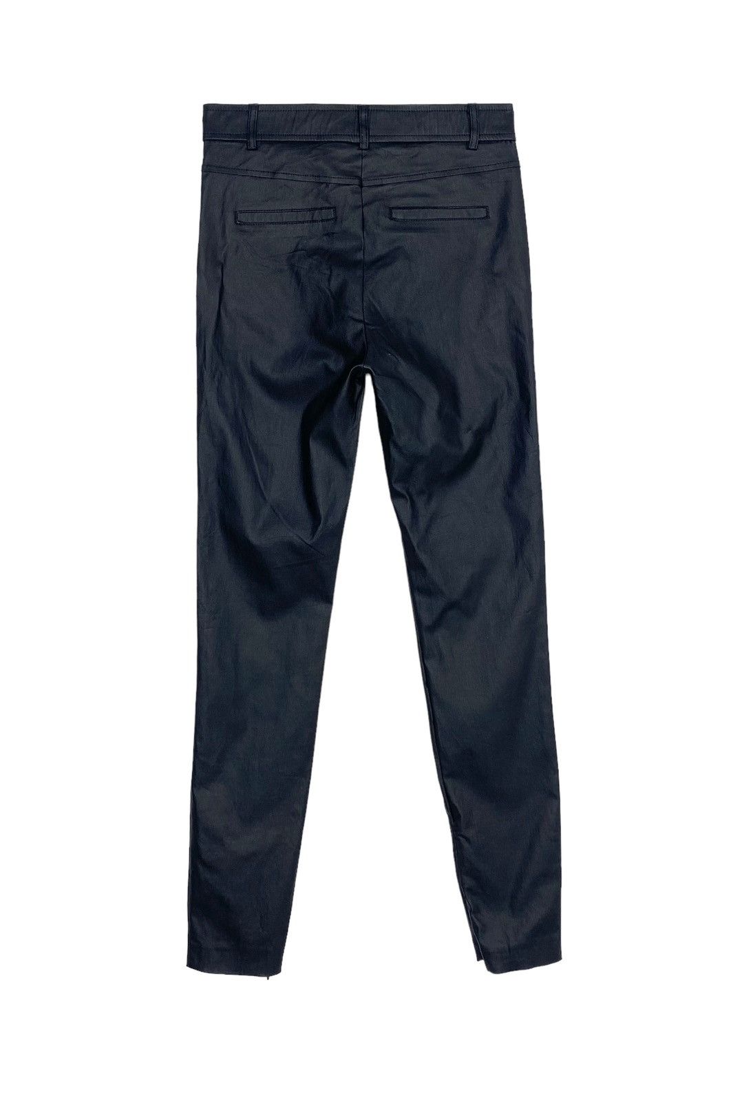 Zara Rare‼️ Zara Elastic Waxed Pants Size 26" / US 2 / IT 38 - 3 Thumbnail