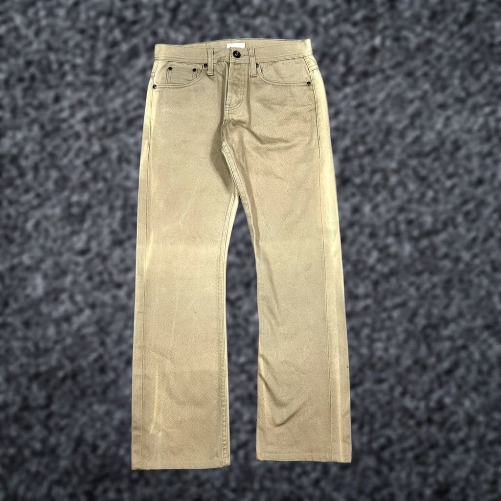The Unbranded Brand Unbranded Brand Men’s Tan Khaki Pants 30x30 Button Fly Selvedge USA Made Chino Casual 5-Pocket Straight Java? Size US 30 / EU 46 - 1 Thumbnail