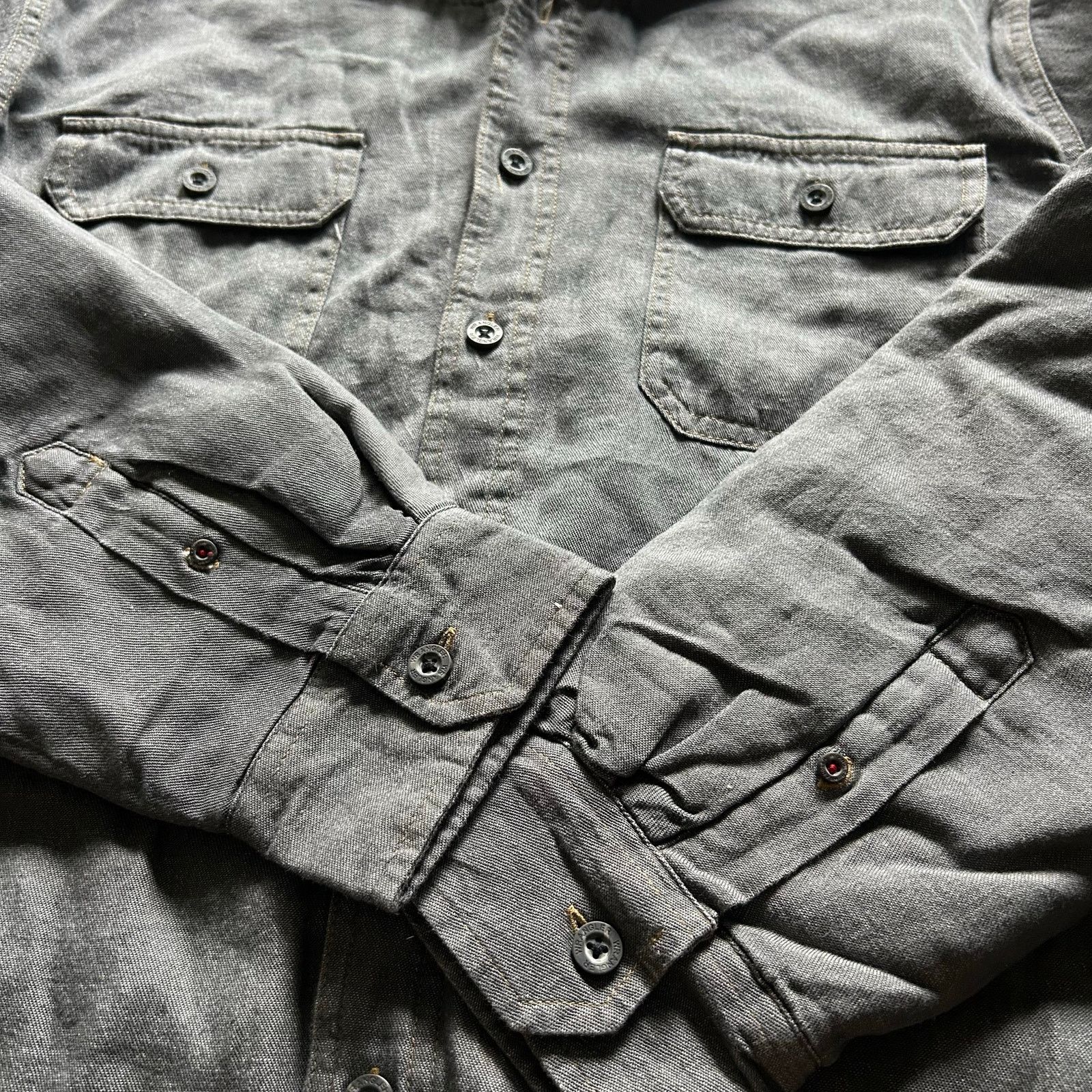 Wrangler Wrangler Authentics Fleece Lined denim Hooded Shirt Jacket Size US L / EU 52-54 / 3 - 7 Thumbnail