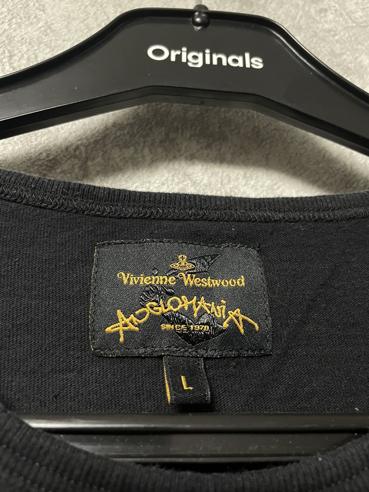 Vivienne Westwood Vivienne Westwood Anglomania T-Shirt Tee Big Logo Size US L / EU 52-54 / 3 - 11 Thumbnail