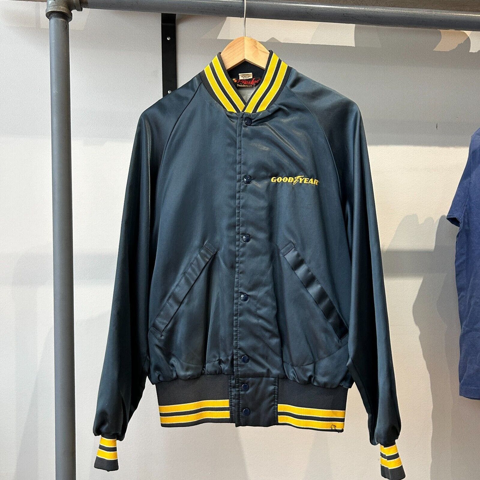 Vintage VINTAGE 90s | GoodYear Auto Body Nylon Button Snap Jacket M Size US M / EU 48-50 / 2 - 1 Thumbnail