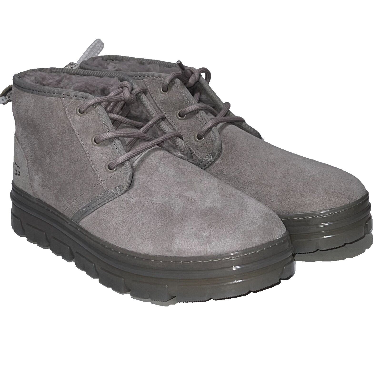 Ugg UGG WOMEN NEUMEL CLEAR BOOTS GREY GRAY CHUKKA US 10 Size US 10 / IT 40 - 3 Thumbnail