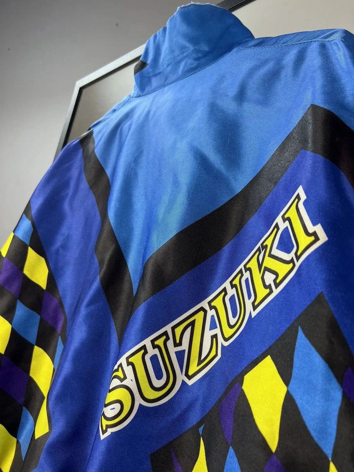 Formula 1 racing vintage jacket Suzuki ,racing bombers Y2K streetwear Size US XL / EU 56 / 4 - 15 Thumbnail