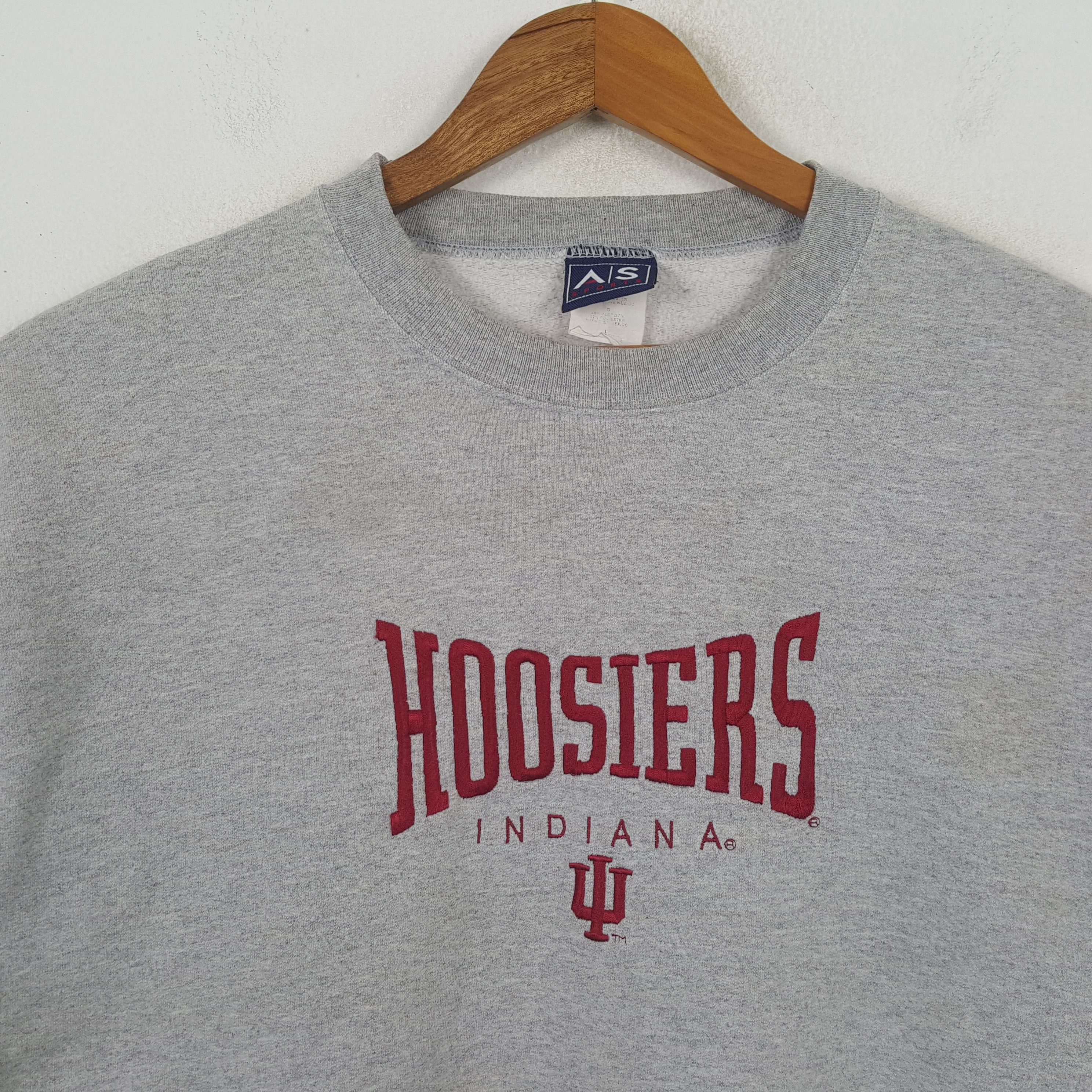 NBA × Vintage Vintage HOOSIERS INDIANA Basketball Team Sweatshirt C286N9 Size US L / EU 52-54 / 3 - 2 Thumbnail