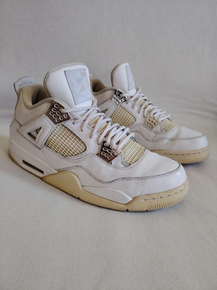 Nike NIKE AIR JORDAN 4 Retro 'PURE MONEY' 308497-100 Size 14 US Size US 14 / EU 47 - 5 Thumbnail