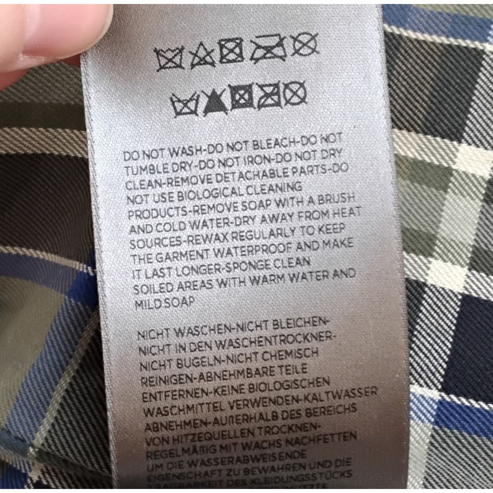 Belstaff Belstaff Waxed Tin Cloth Jacket Men's 42 Brown narrow waist Size US S / EU 44-46 / 1 - 13 Thumbnail