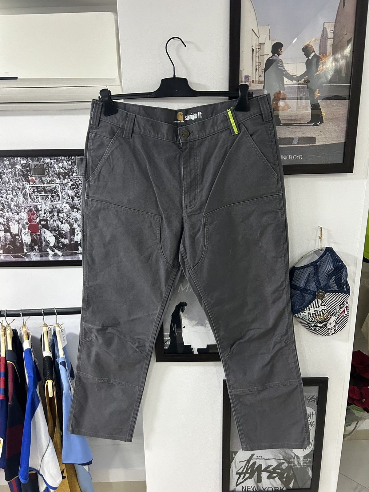 image of Carhartt Double Knees in Grey, Men's (Size 38)