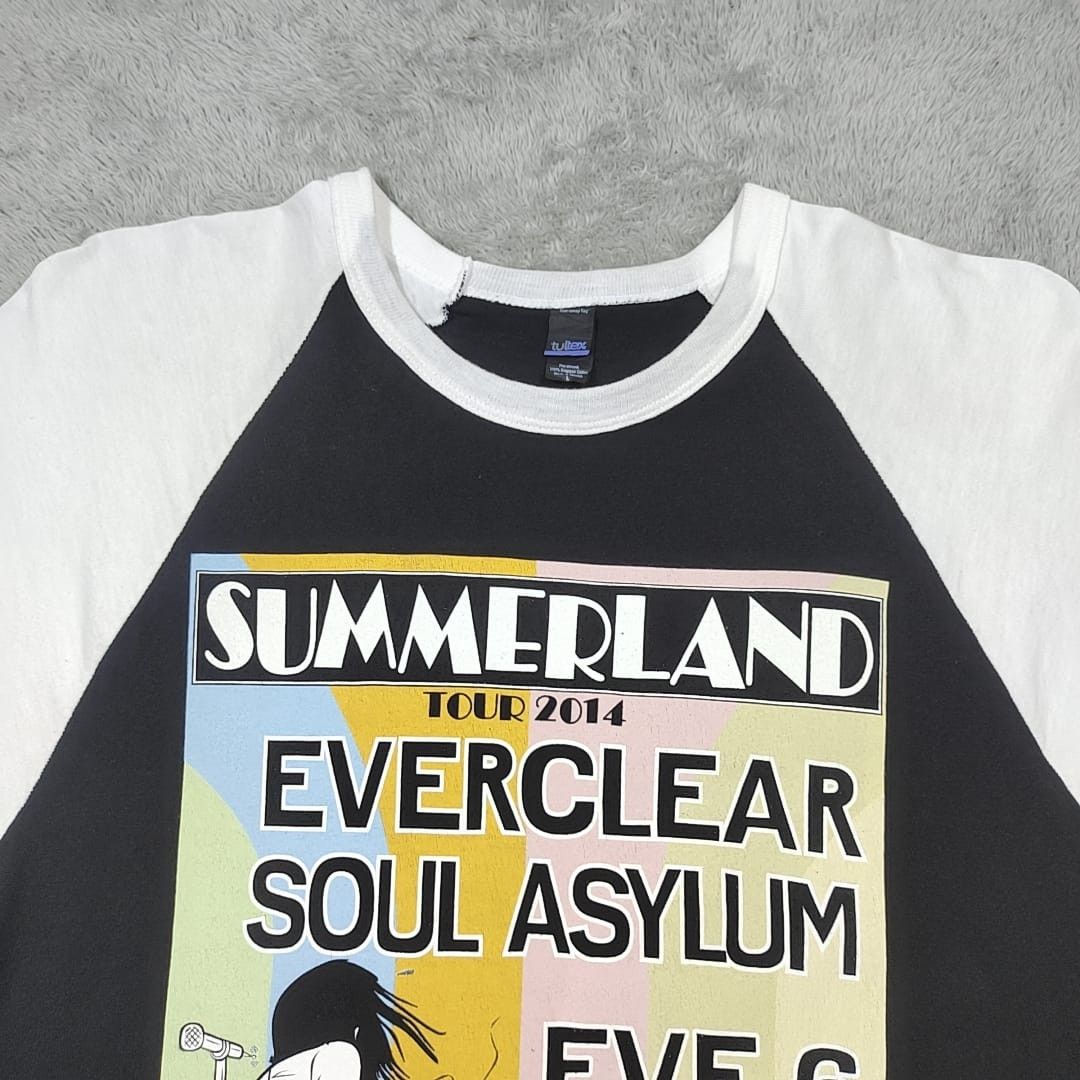 Band Tees SUMMERLAND TOUR 2012 RAGLAN T SHIRT Size US L / EU 52-54 / 3 - 5 Thumbnail
