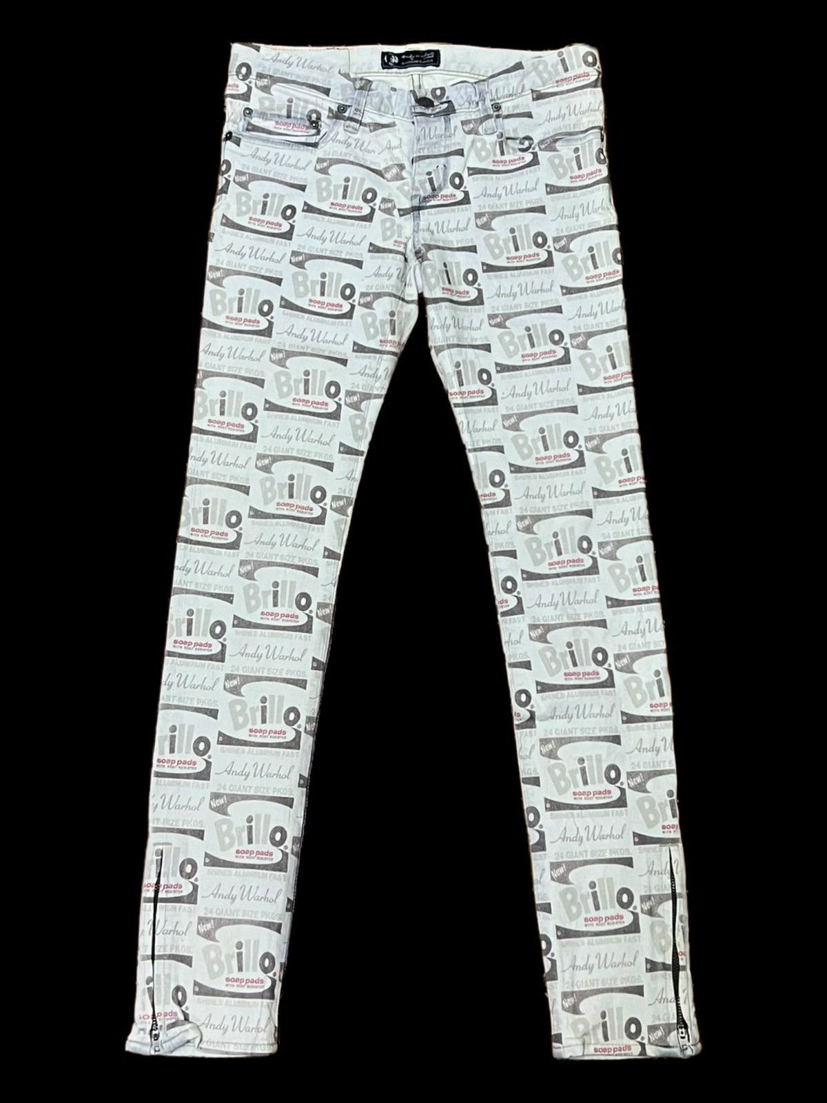 Andy Warhol × Hysteric Glamour × Japanese Brand HYSTERIC GLAMOUR X ANDY WARHOL JAPANESE BRAND DENIM Size US 30 / EU 46 - 2 Thumbnail