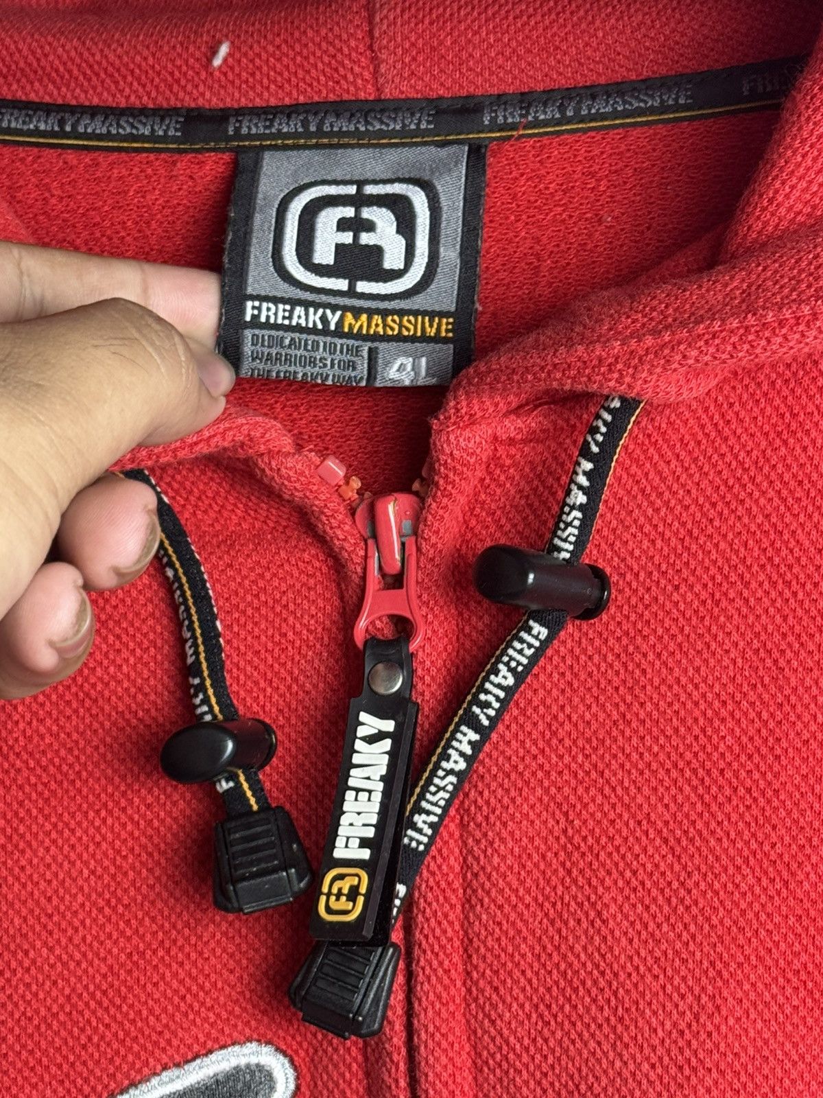 Japanese Brand Massive Freaky Hoodie Size US XL / EU 56 / 4 - 7 Thumbnail