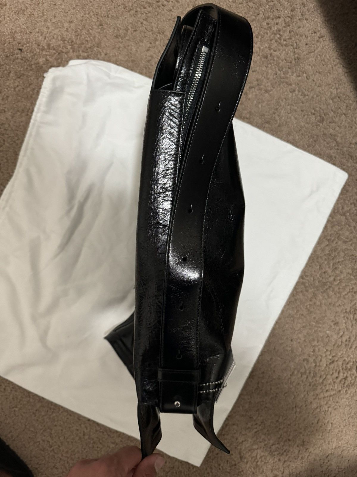 Y/Project Y/PROJECT WIRE CABAS BAG BLACK Size ONE SIZE - 13 Thumbnail