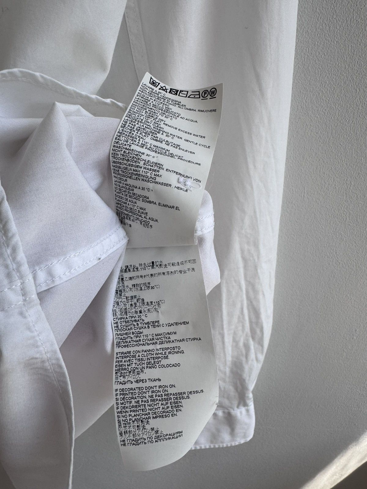 Vivienne Westwood Vivienne Westwood White Button Down Shirt Long Sleeve Size US M / EU 48-50 / 2 - 8 Thumbnail