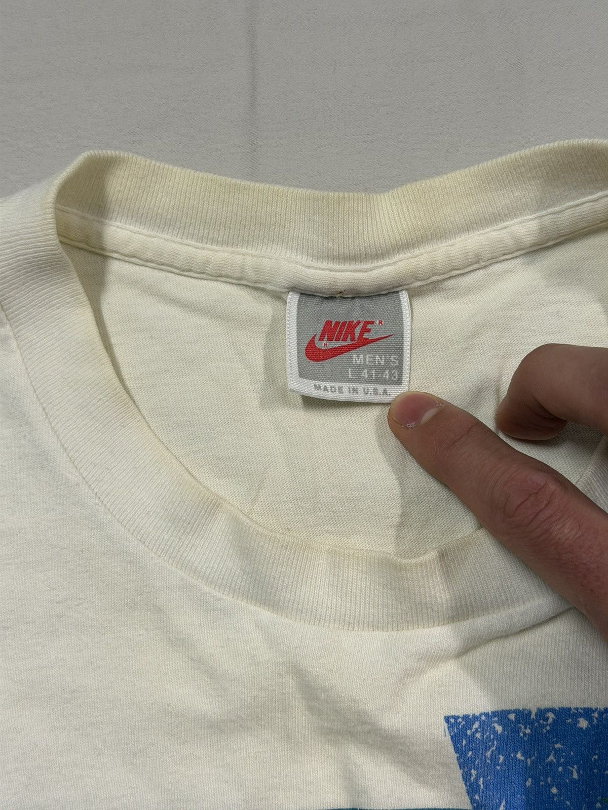 Nike 1990s Nike Michael Jordan T-shirt Vintage Single Stitch Size US L / EU 52-54 / 3 - 4 Thumbnail