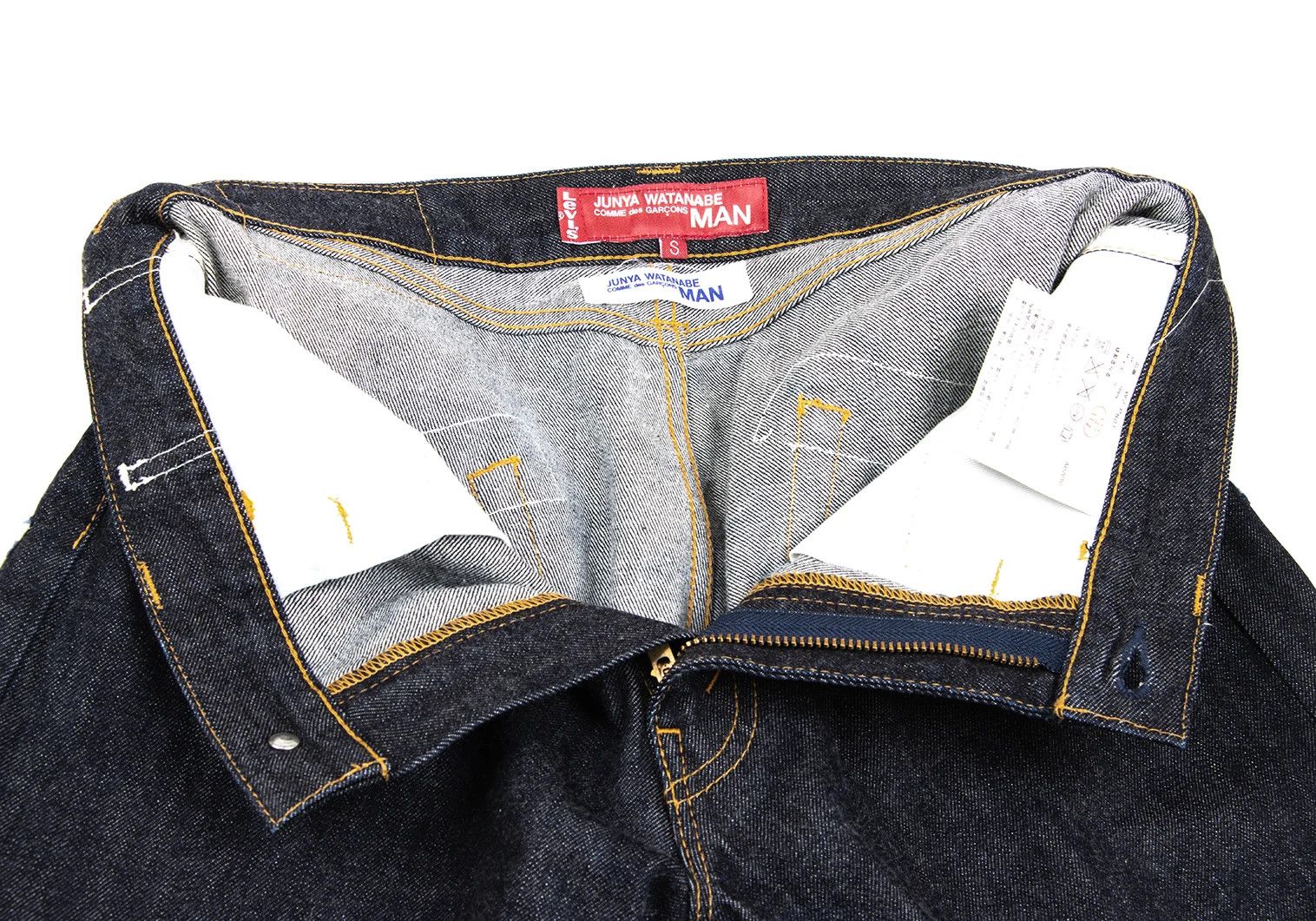 Junya Watanabe Indigo Gingham Check Pocket Denim Pants Size S Size US 38 / EU 54 - 6 Thumbnail