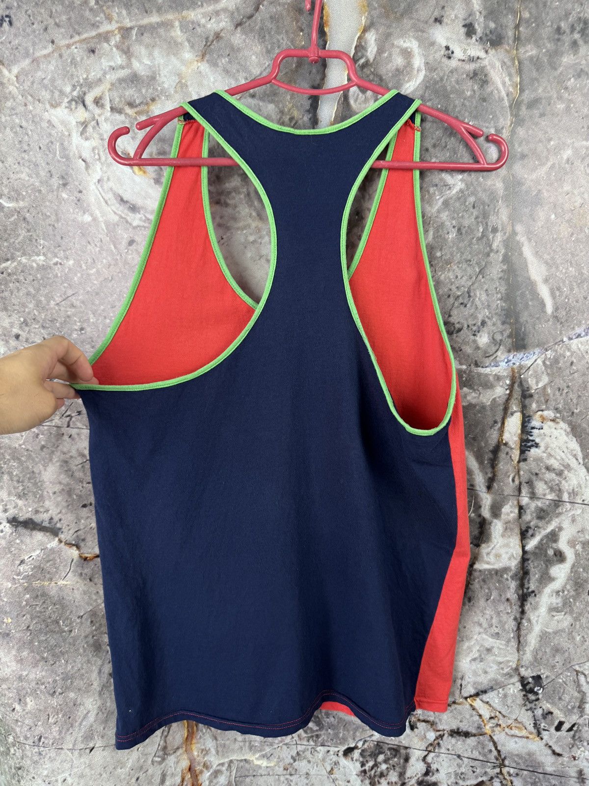 Puma Puma International Vintage Tank Top Purple Neon 90s Y2K Size US S / EU 44-46 / 1 - 10 Thumbnail