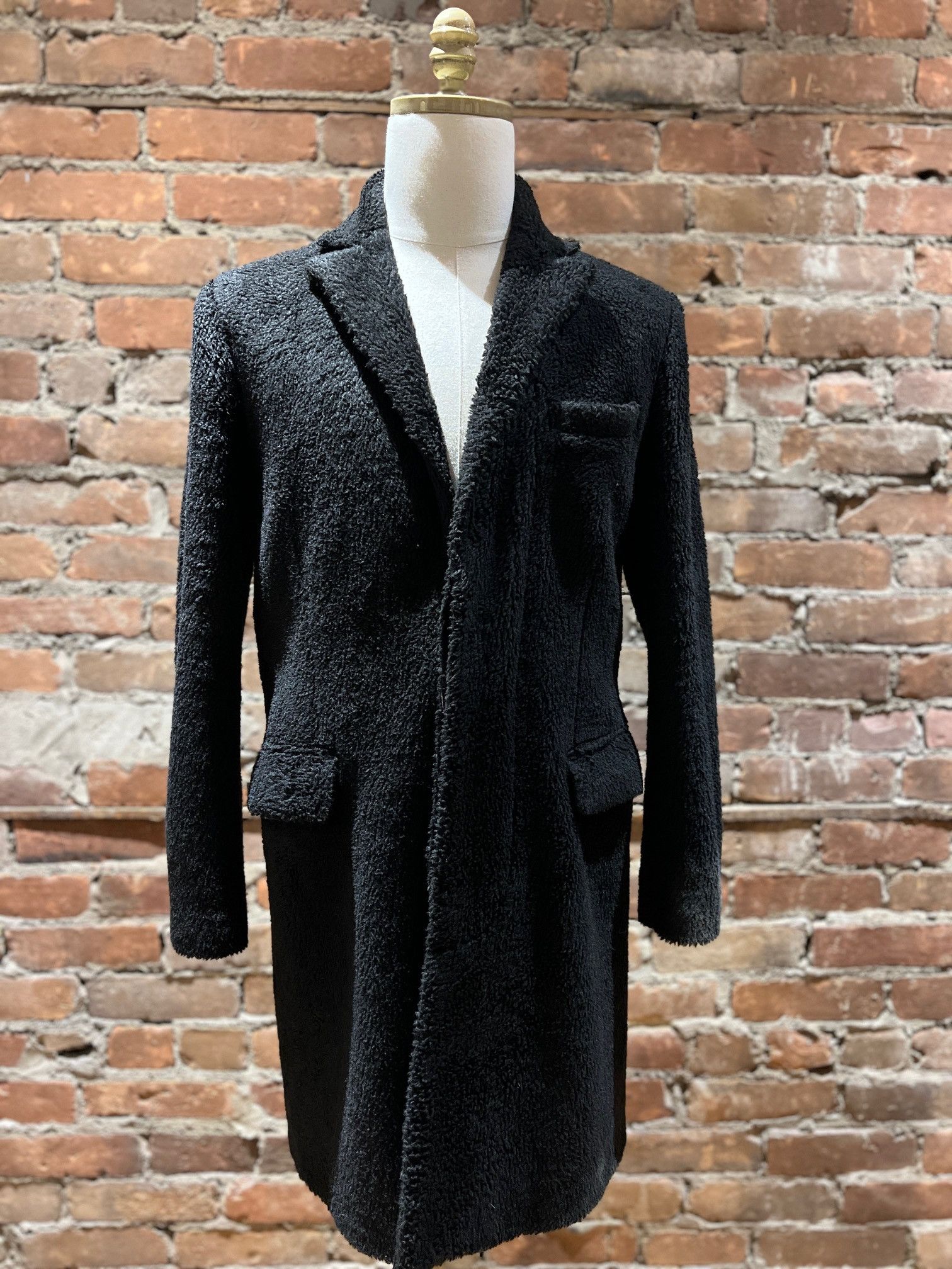 Rta RtA “Teddy Textured Overcoat” Size US M / EU 48-50 / 2 - 1 Thumbnail