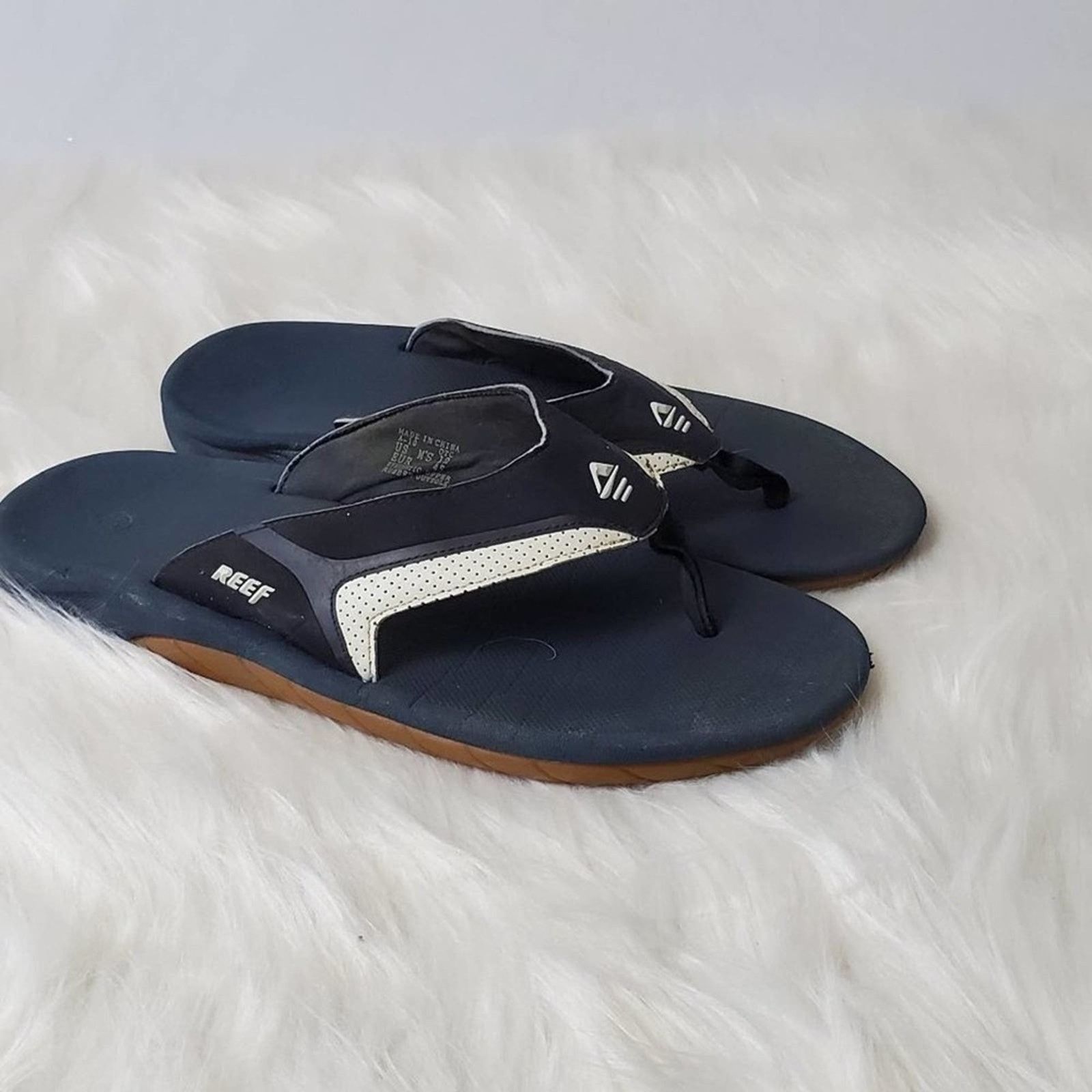 REEF Reef Leather Fanning Sandals - 12 Size US 12 / EU 45 - 7 Thumbnail