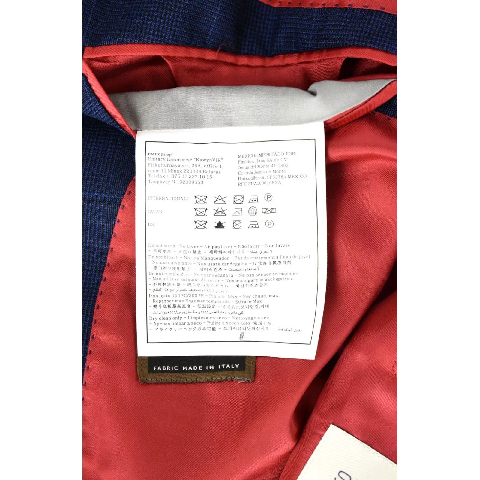 Suitsupply Suitsupply Blazer Men's UK 38 Wool Single Breasted Sienna Int Straight-Slim Cut Blue Size 38R - 6 Thumbnail