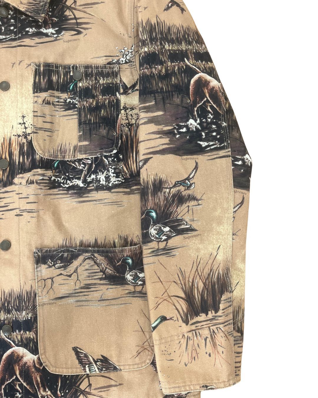 Supreme Supreme F/W 2012 Dogs and Ducks Chore Jacket Size US L / EU 52-54 / 3 - 3 Thumbnail