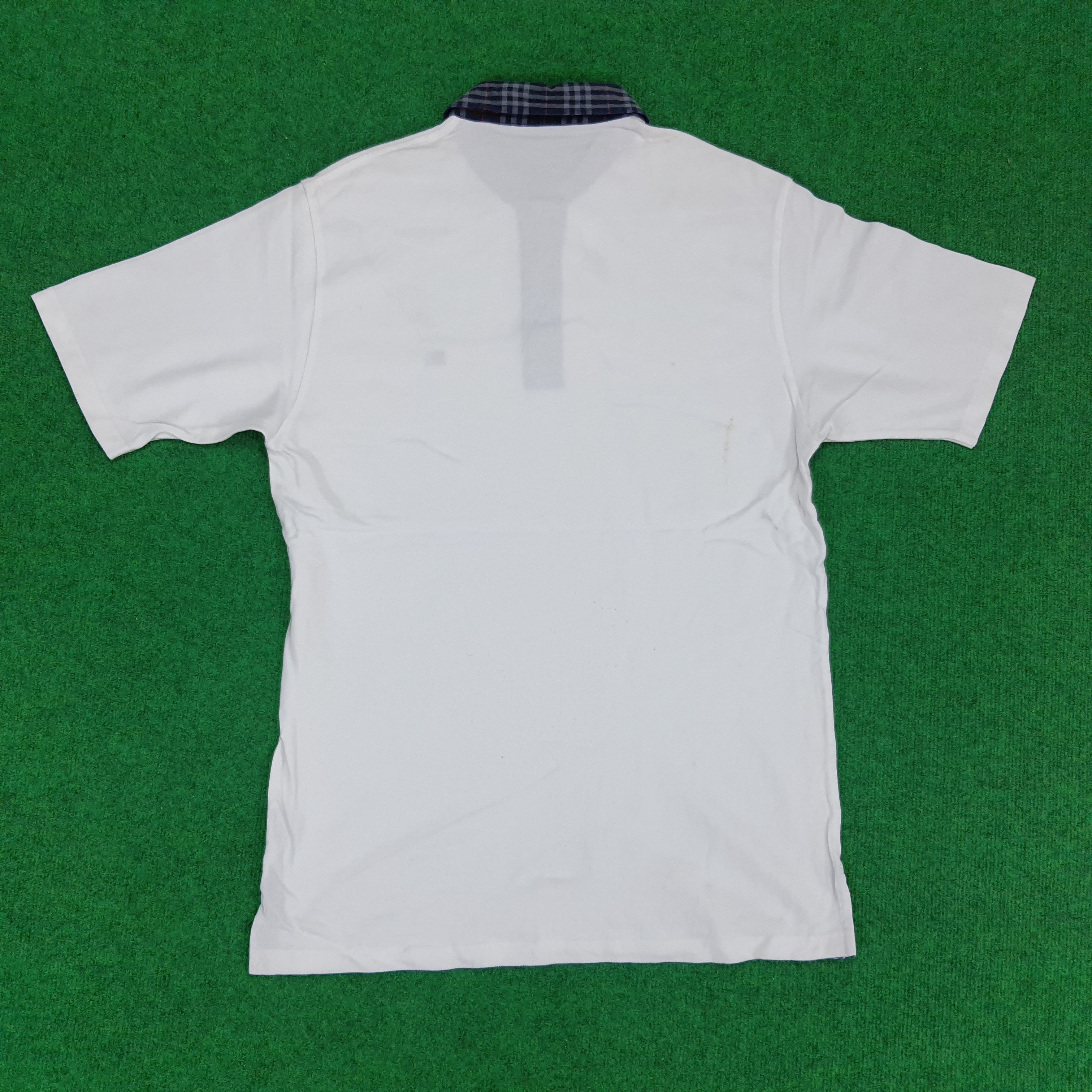 Burberry × Vintage Vintage Burberry London Nova Check Polo Shirt Size US M / EU 48-50 / 2 - 3 Thumbnail