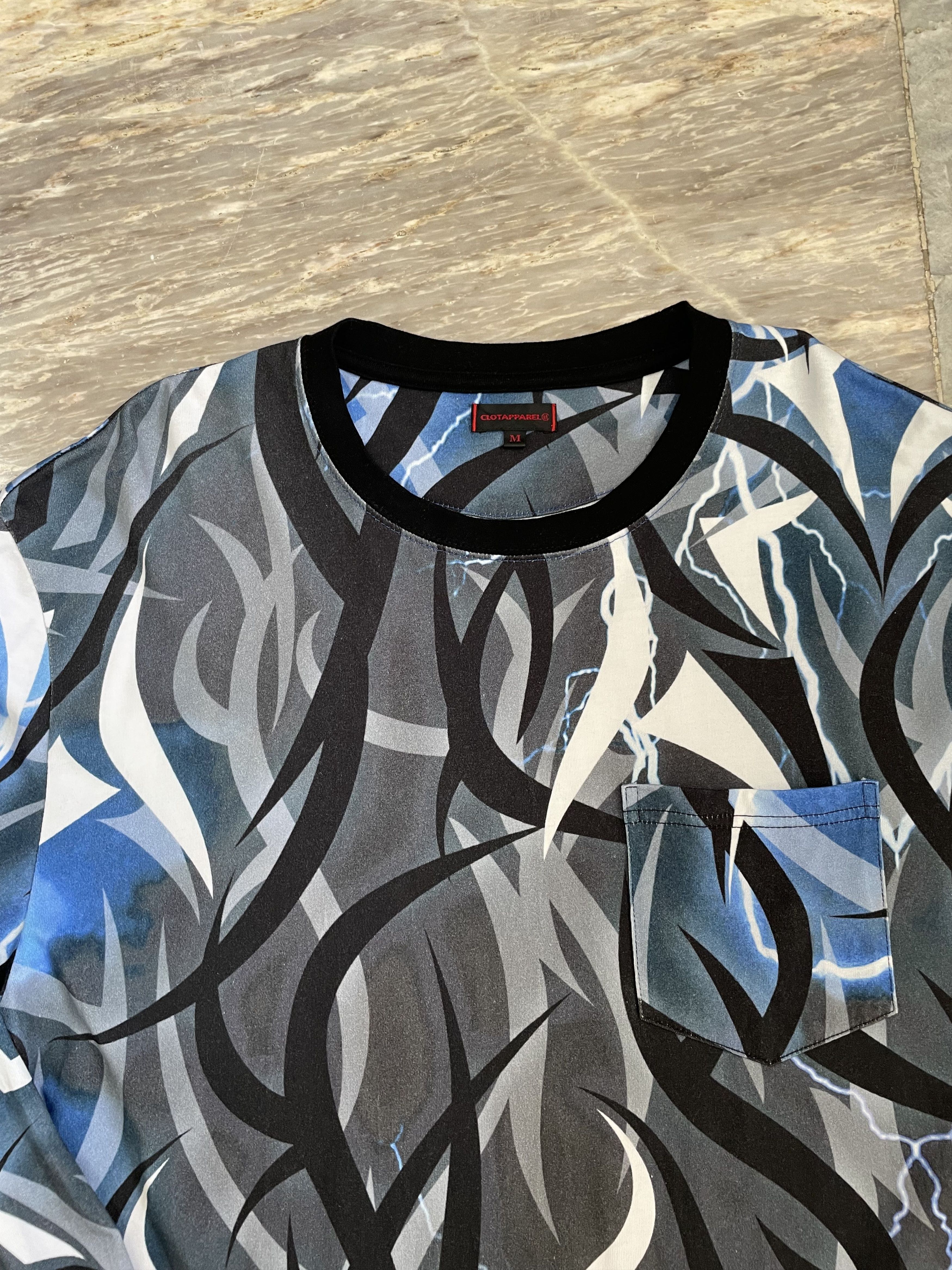 CLOT Clot Alienegra Blue Longsleeve Tee Size US M / EU 48-50 / 2 - 2 Thumbnail