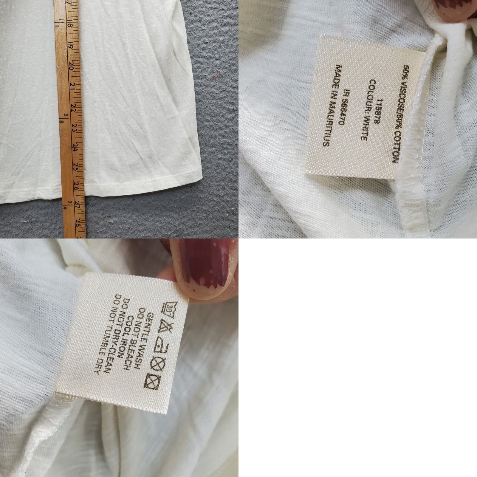 Vintage Rare Earth Tunic Top Womens Size 8 Tan Embroidered Stretch Long Sleeve Pullover Shirt Womens Size 8 Tan Embroidered Stretch Long Sleeve Pullover Size M / US 6-8 / IT 42-44 - 8 Thumbnail