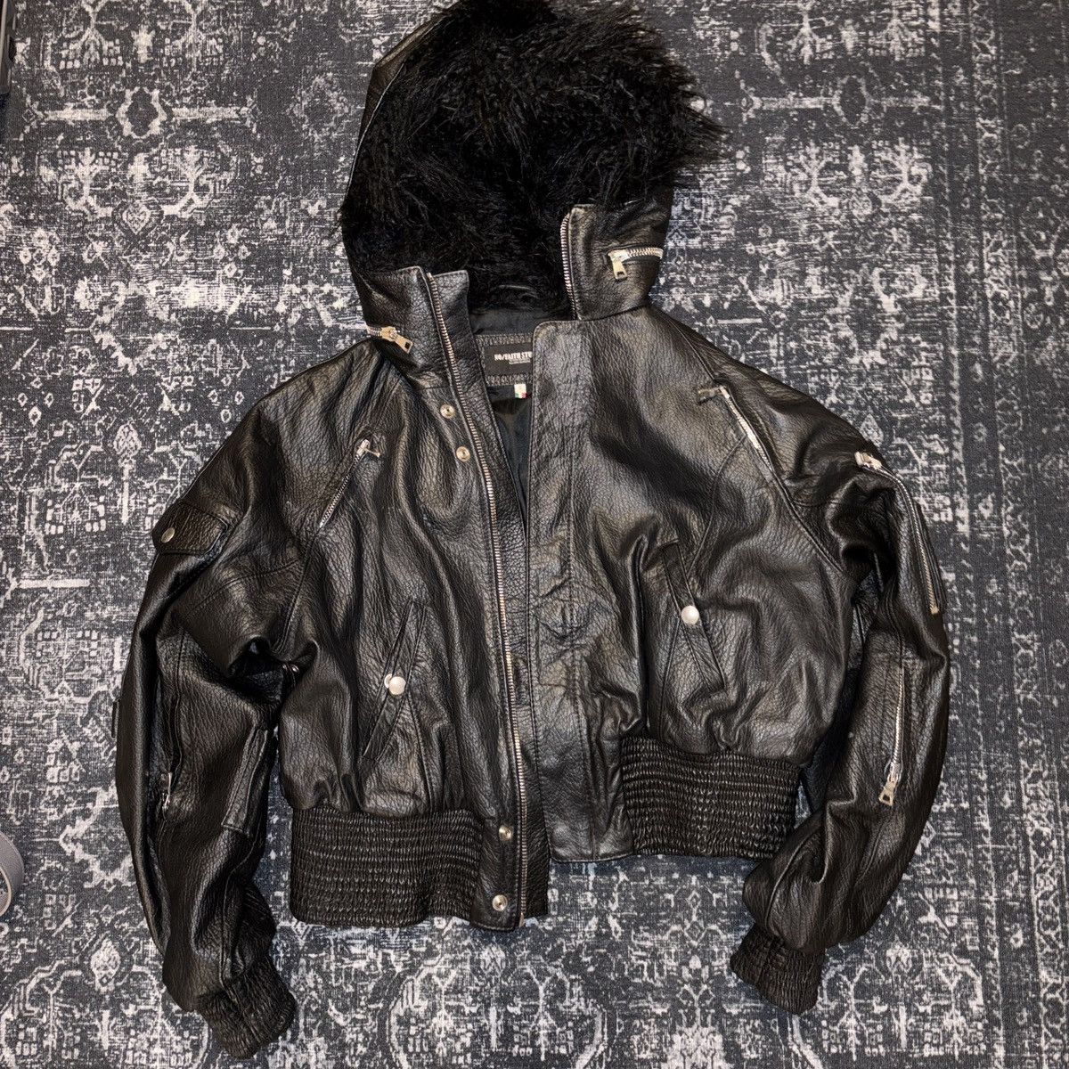 No Faith Studios no faith leather jacket Size US S / EU 44-46 / 1 - 2 Thumbnail