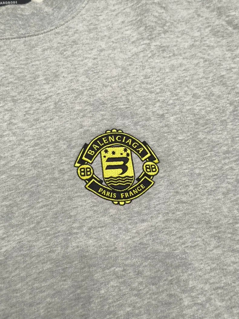 Balenciaga Balenciaga Logo embroidery loose long-sleeve sweatshirt Size US M / EU 48-50 / 2 - 6 Thumbnail