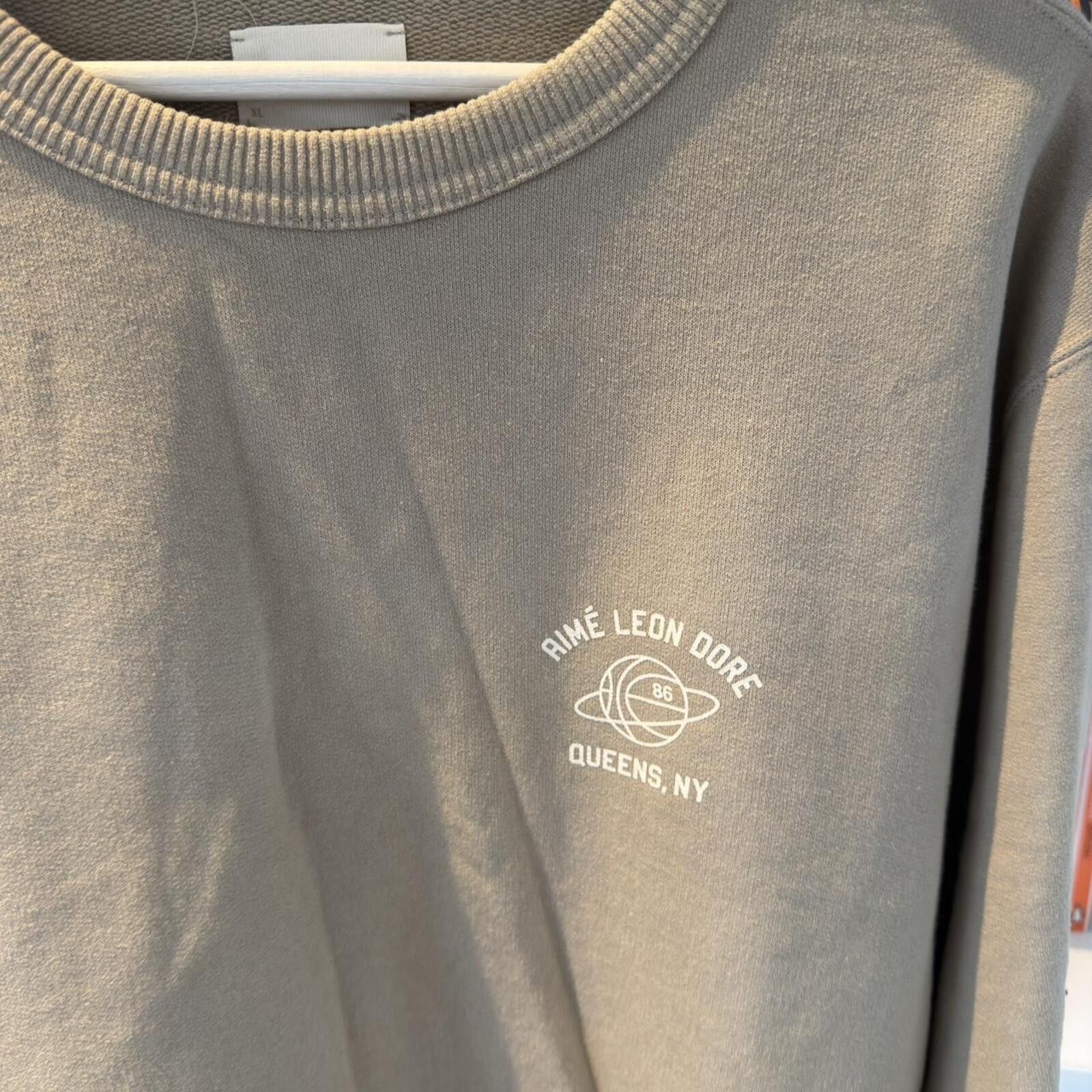Aime Leon Dore Aime Leon Dore brown queens NY sweatshirt Size XL Size US XL / EU 56 / 4 - 2 Thumbnail