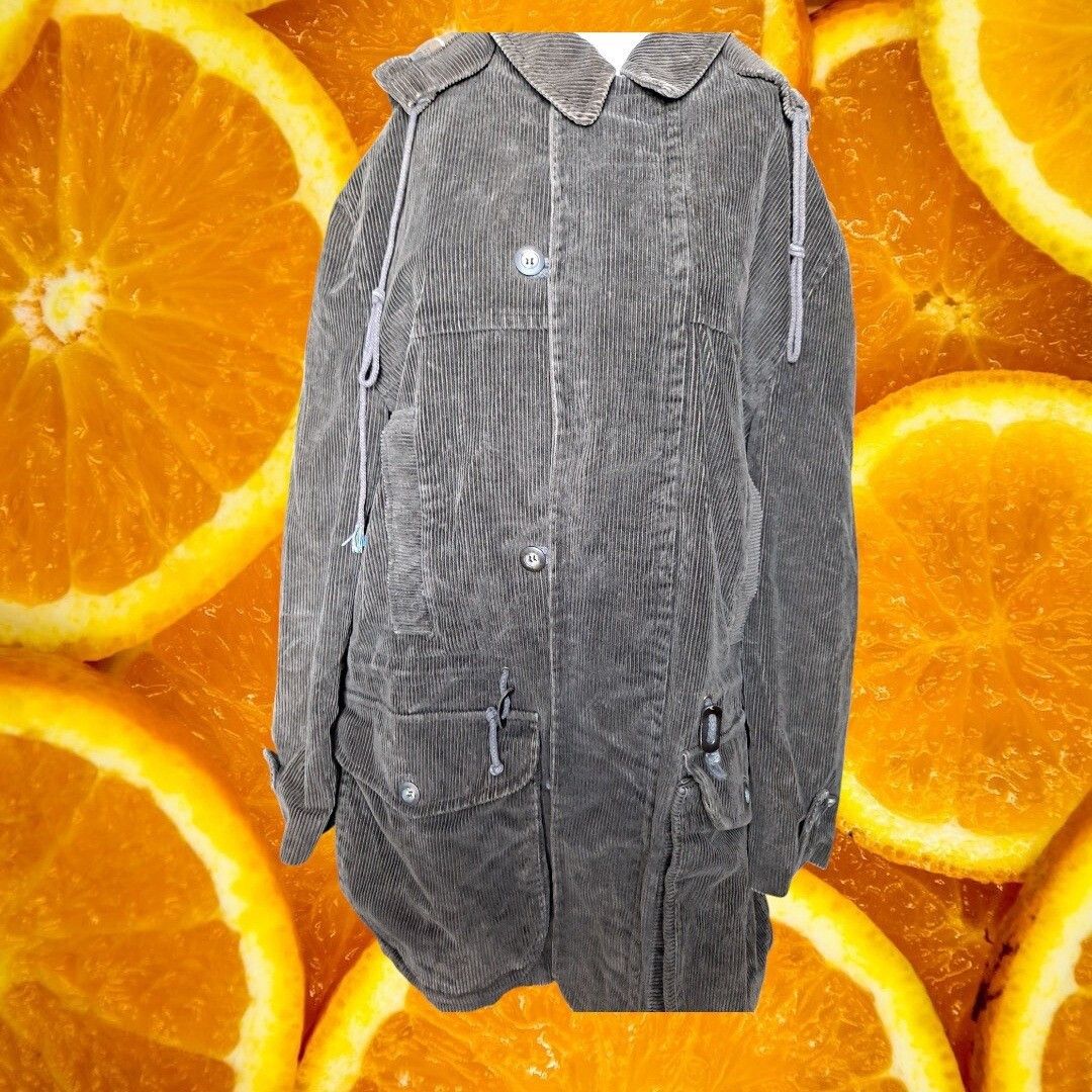 Calvin Klein Calvin Klein Sport Corduroy Barn Chore Coat Jacket Hooded Ut Size US S / EU 44-46 / 1 - 9 Thumbnail
