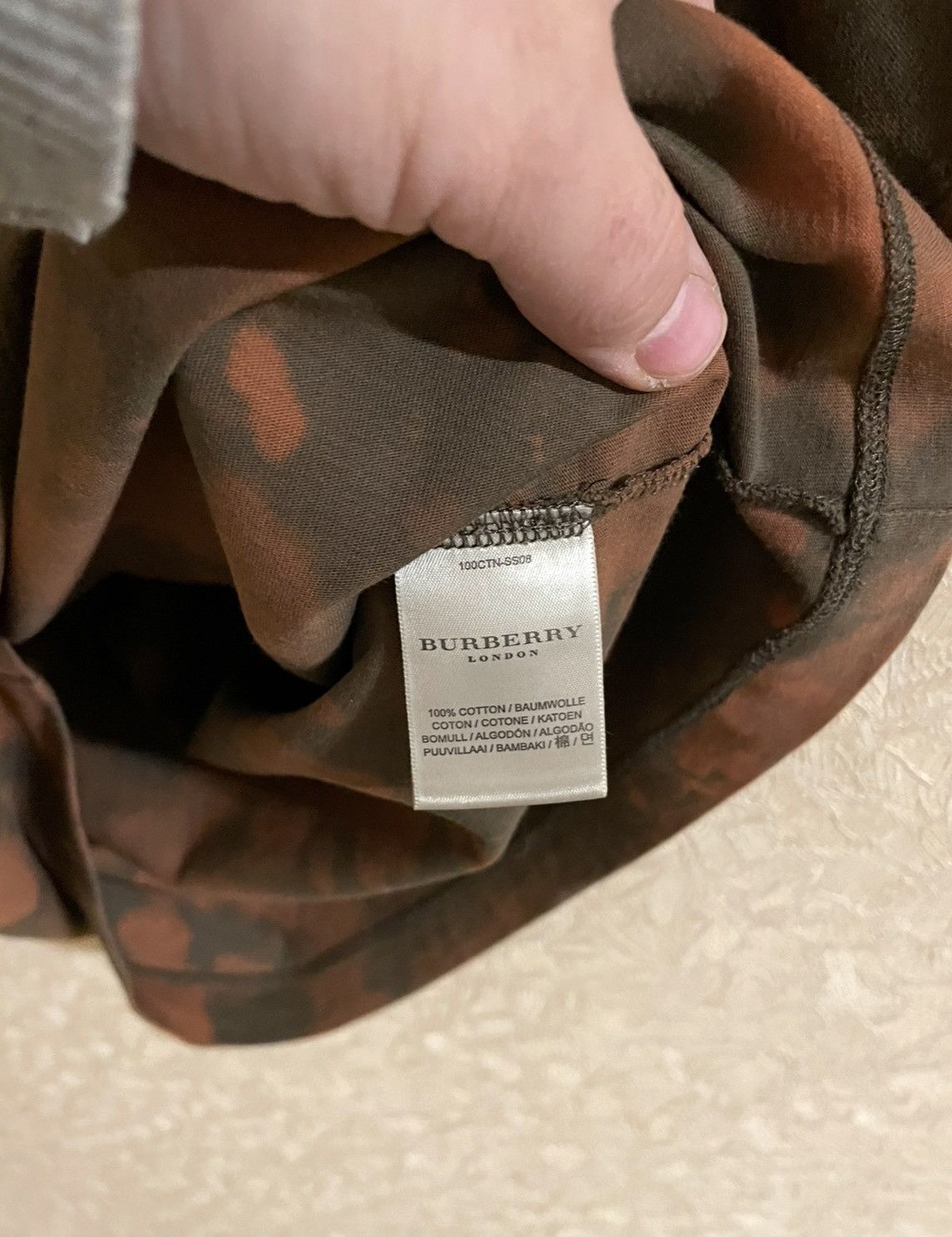 Burberry Burberry t shirt size S multicolor Size US S / EU 44-46 / 1 - 7 Thumbnail