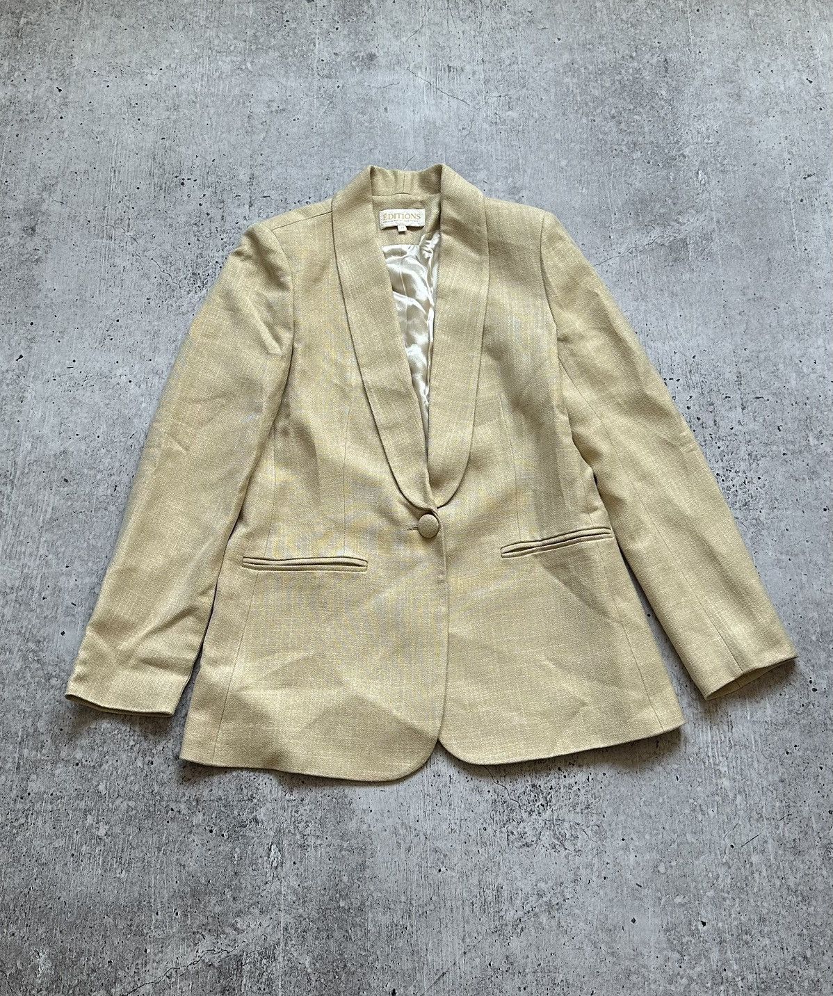 Sezane Women's Editions Sezane Vintage Classic Blazer Size XS / US 0-2 / IT 36-38 - 1 Thumbnail