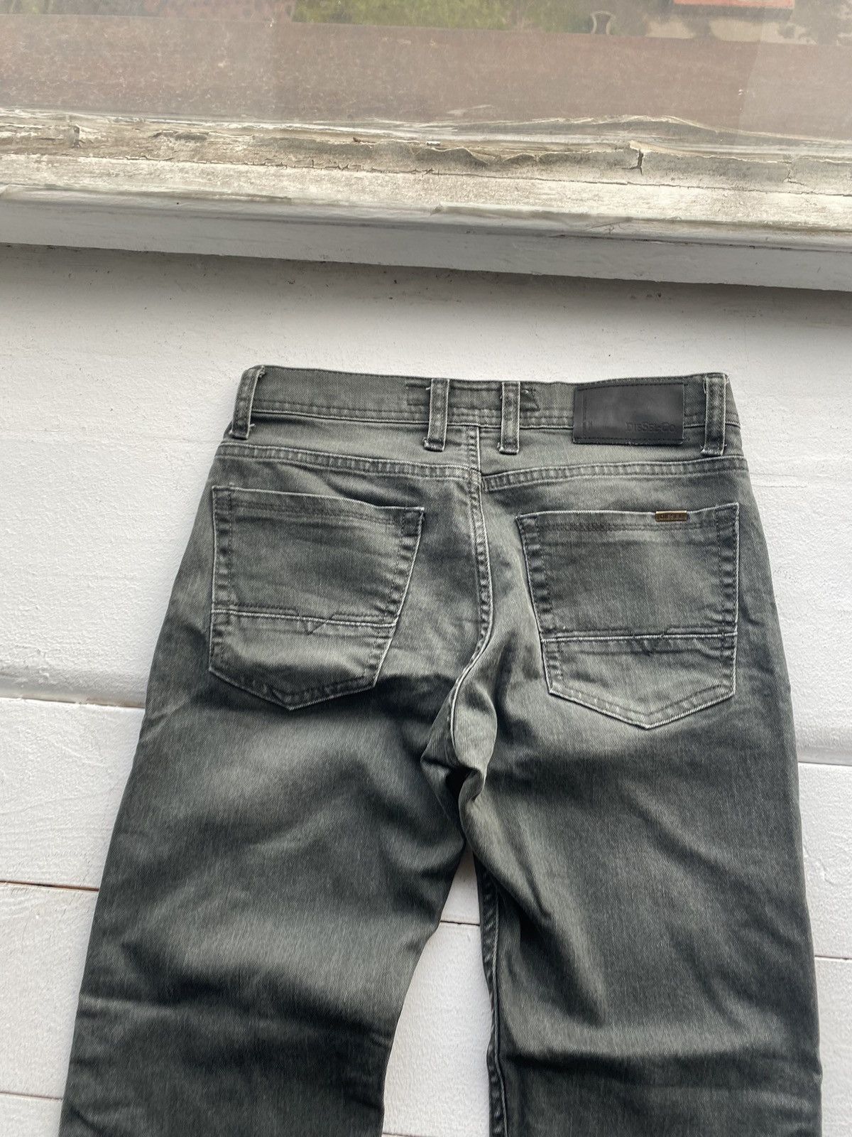 Diesel × Vintage 🔥Opium Vntg Diesel Green Washed Faded Punk Jeans Mens Y2k Size US 30 / EU 46 - 5 Thumbnail