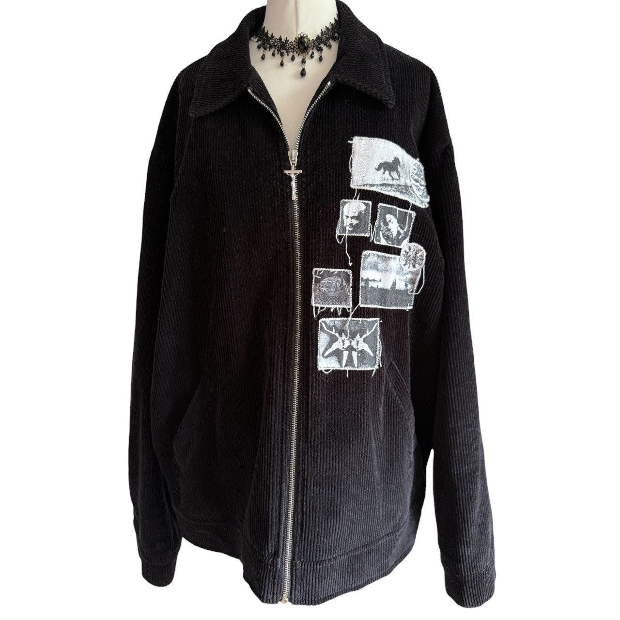 Fucking Awesome Fucking Awesome Black Corduroy Jacket Size US XL / EU 56 / 4 - 1 Thumbnail
