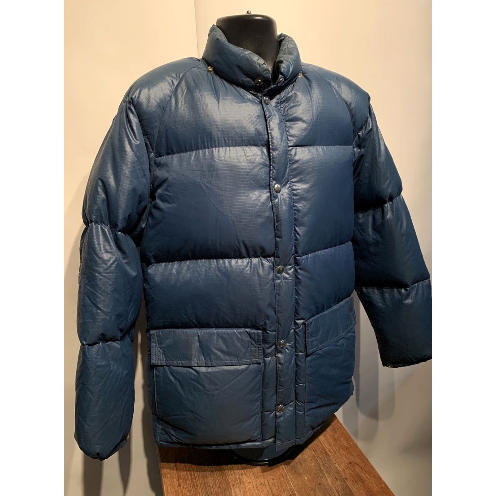Vintage Vintage Squier Canadian Trail Goose Down Puffer Jacket Blue 70s Mens Large Coat Size US L / EU 52-54 / 3 - 2 Thumbnail