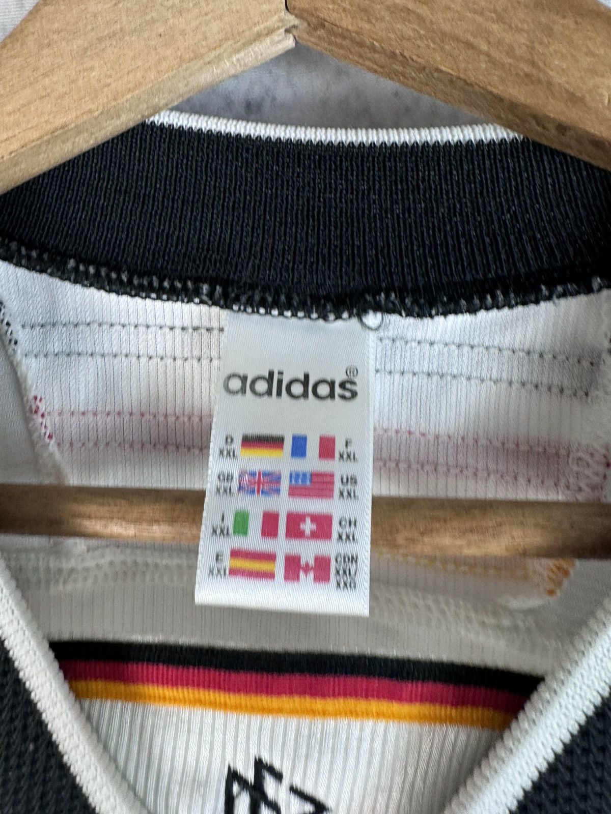 Adidas 1998 Vintage Germany Soccer Jersey Football Shirt Size US XXL / EU 58 / 5 - 3 Thumbnail