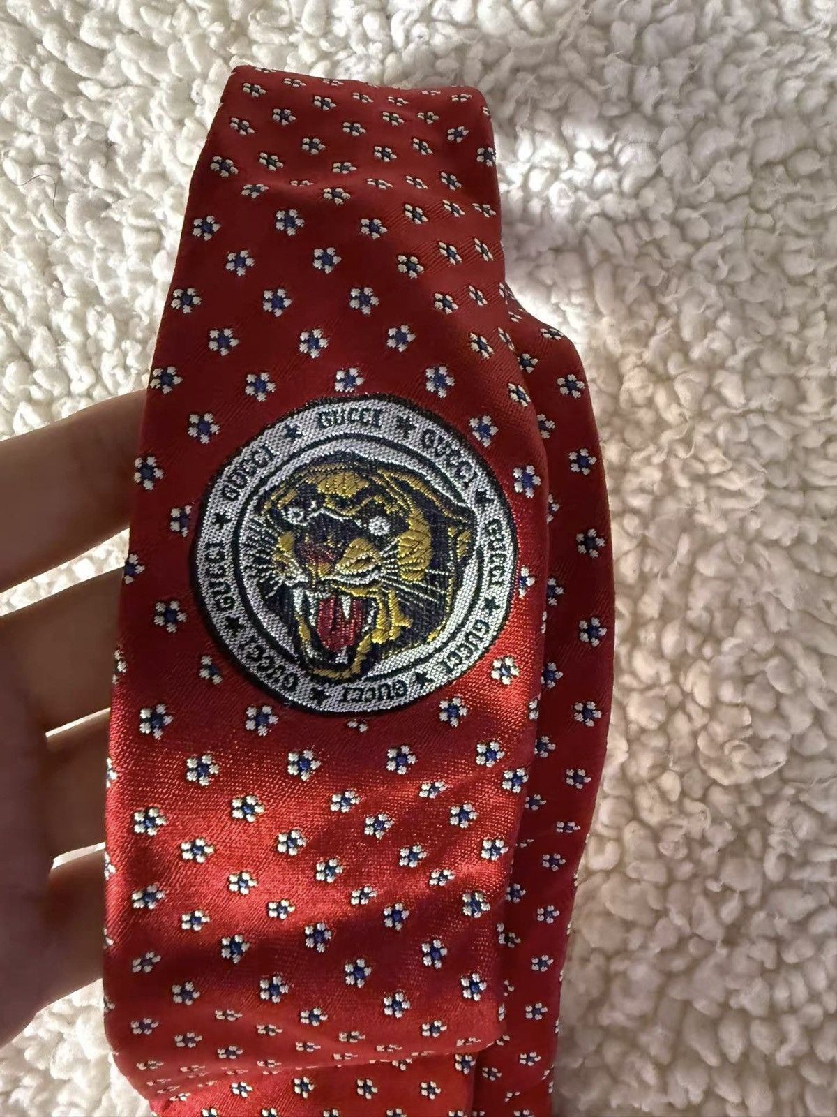 Gucci Tigerhead tie Size ONE SIZE - 3 Thumbnail