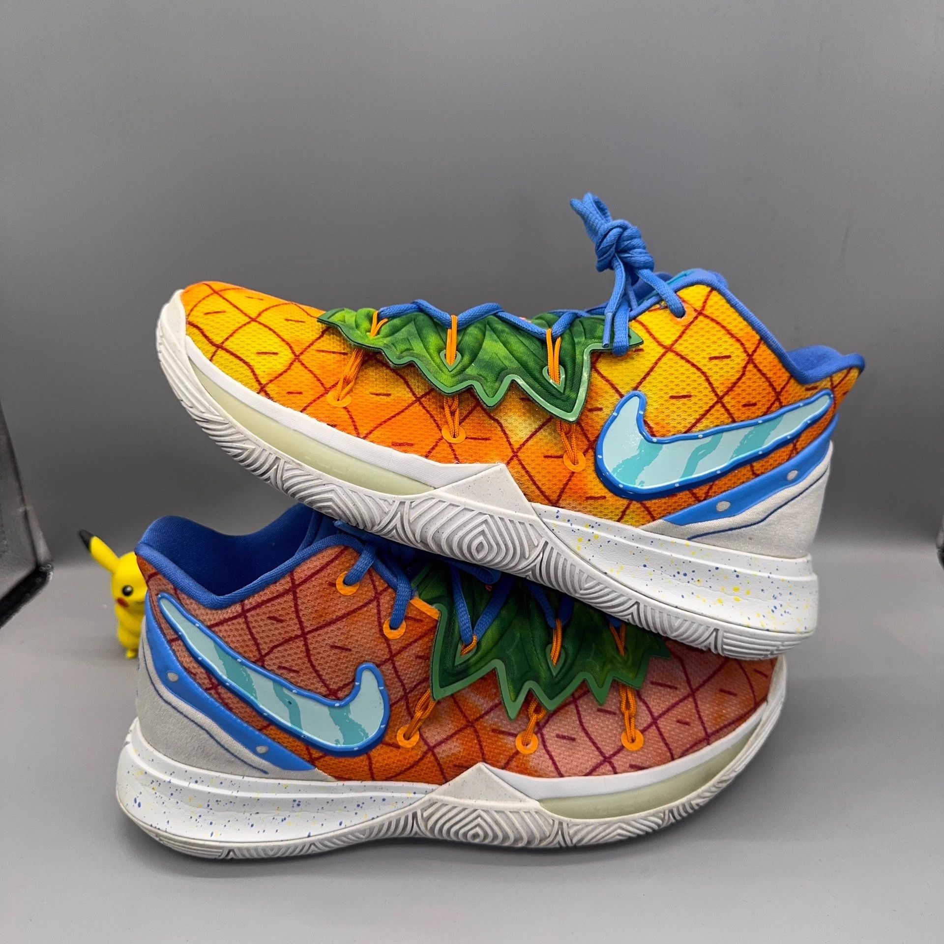 Nike Nike Kyrie 5 SpongeBob Pineapple White Orange 44.5 Size US 11.5 / EU 44-45 - 6 Thumbnail