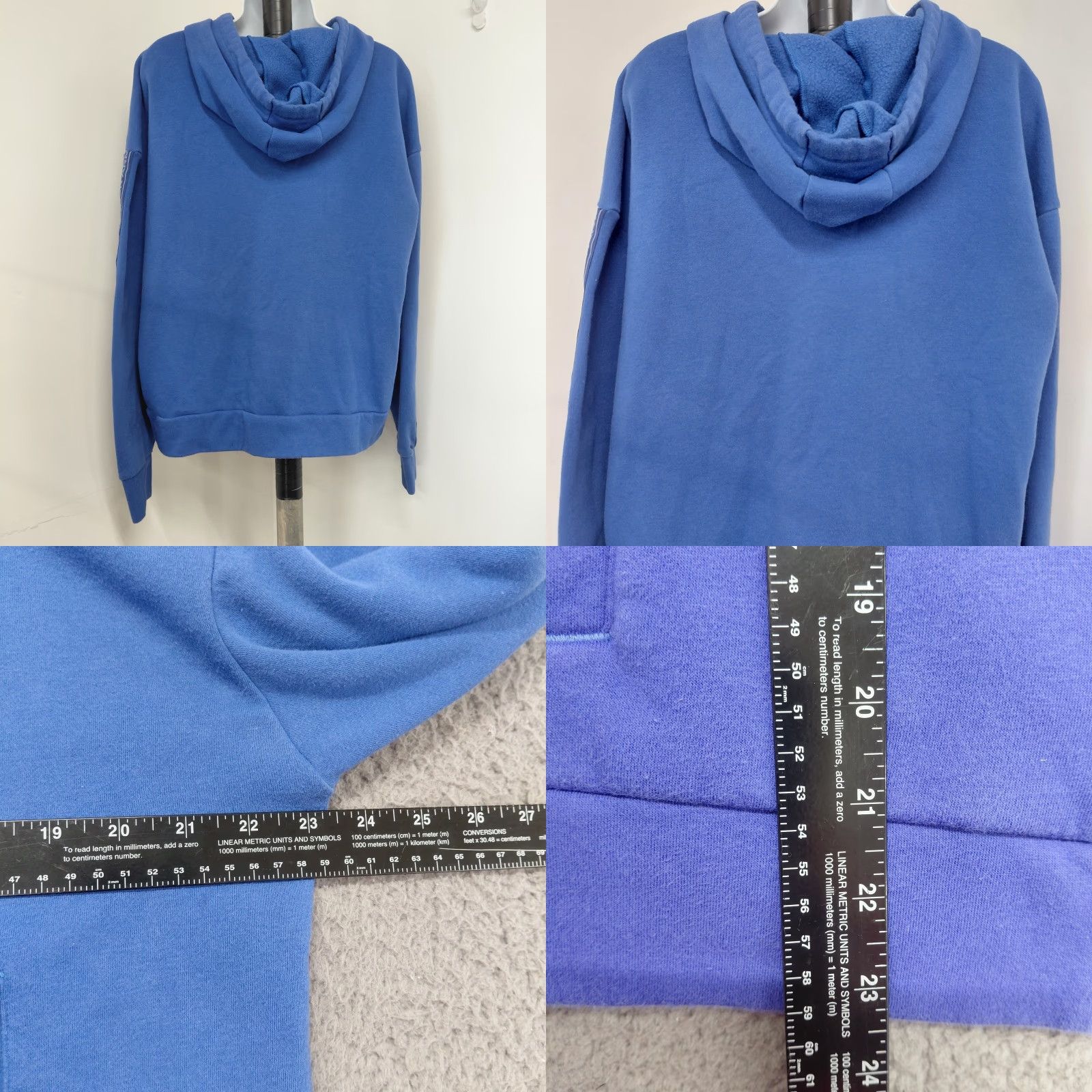 Under Armour Under Armour Hoodie Mens Large Blue Full Zip Logo Sleeve Jacket Size US L / EU 52-54 / 3 - 8 Thumbnail
