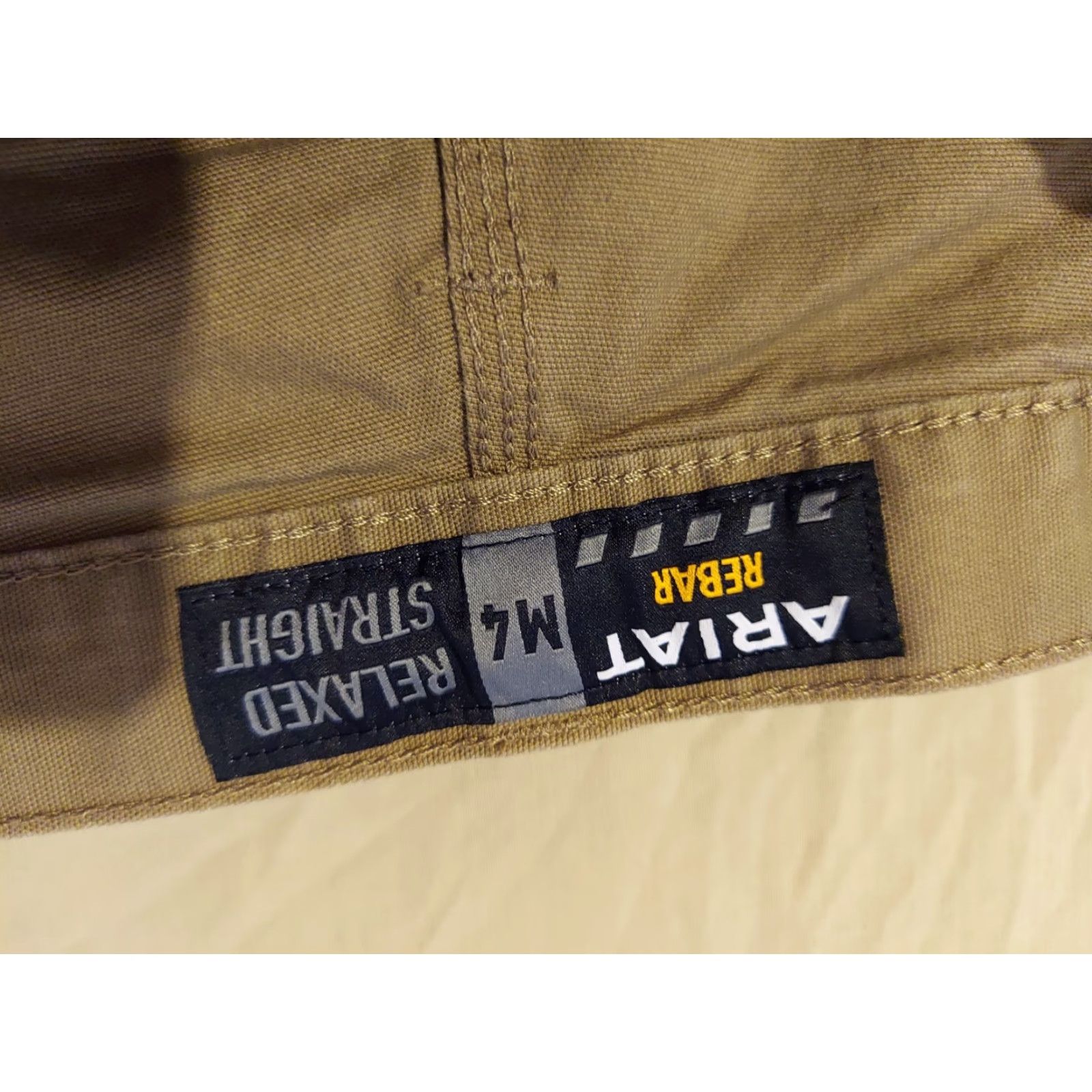 Ariat Ariat Jeans Mens 42x36 Beige Relaxed Straight Size US 42 / EU 58 - 7 Thumbnail