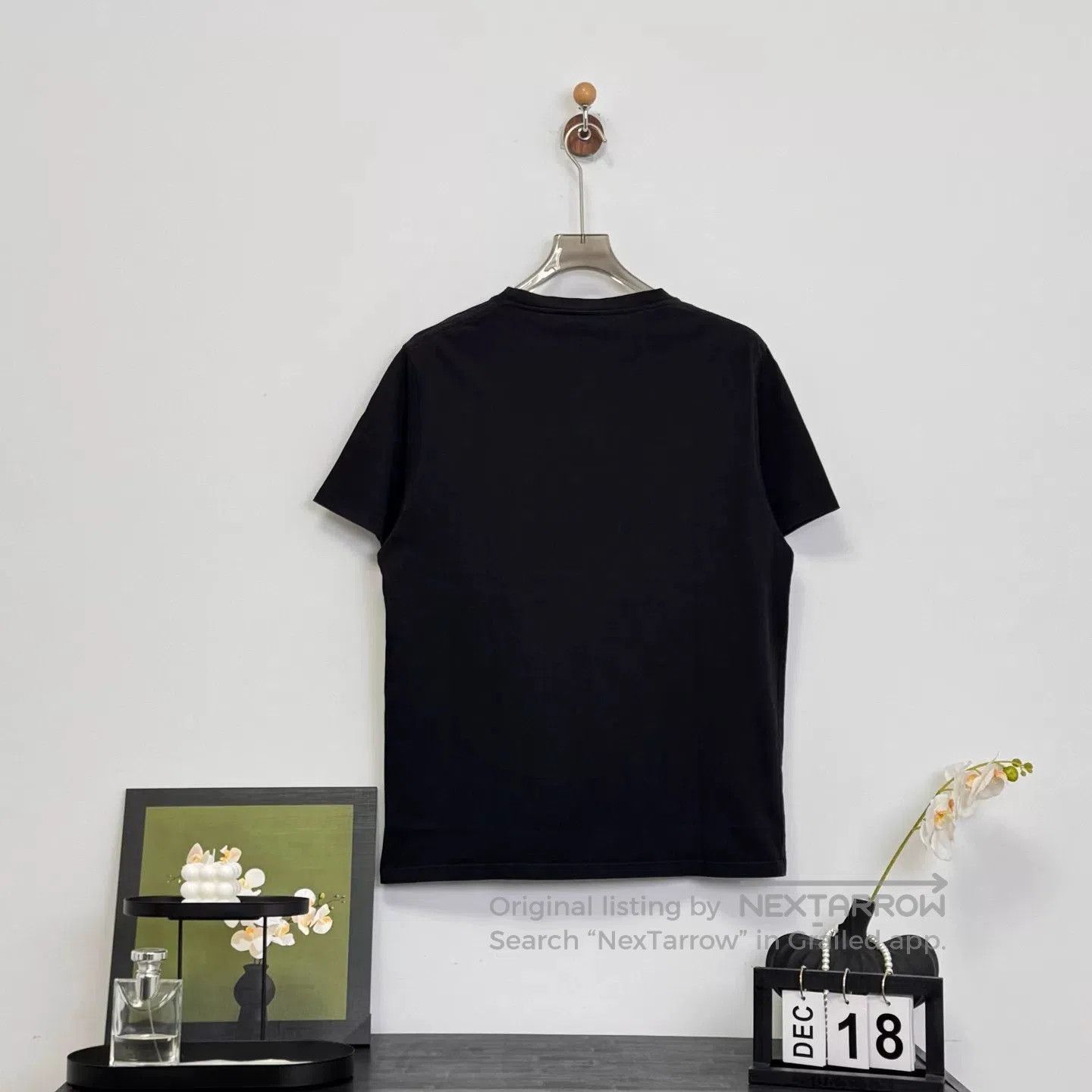 Loewe Loewe Black Embroidered Logo T-Shirt XL. Size US XL / EU 56 / 4 - 2 Thumbnail