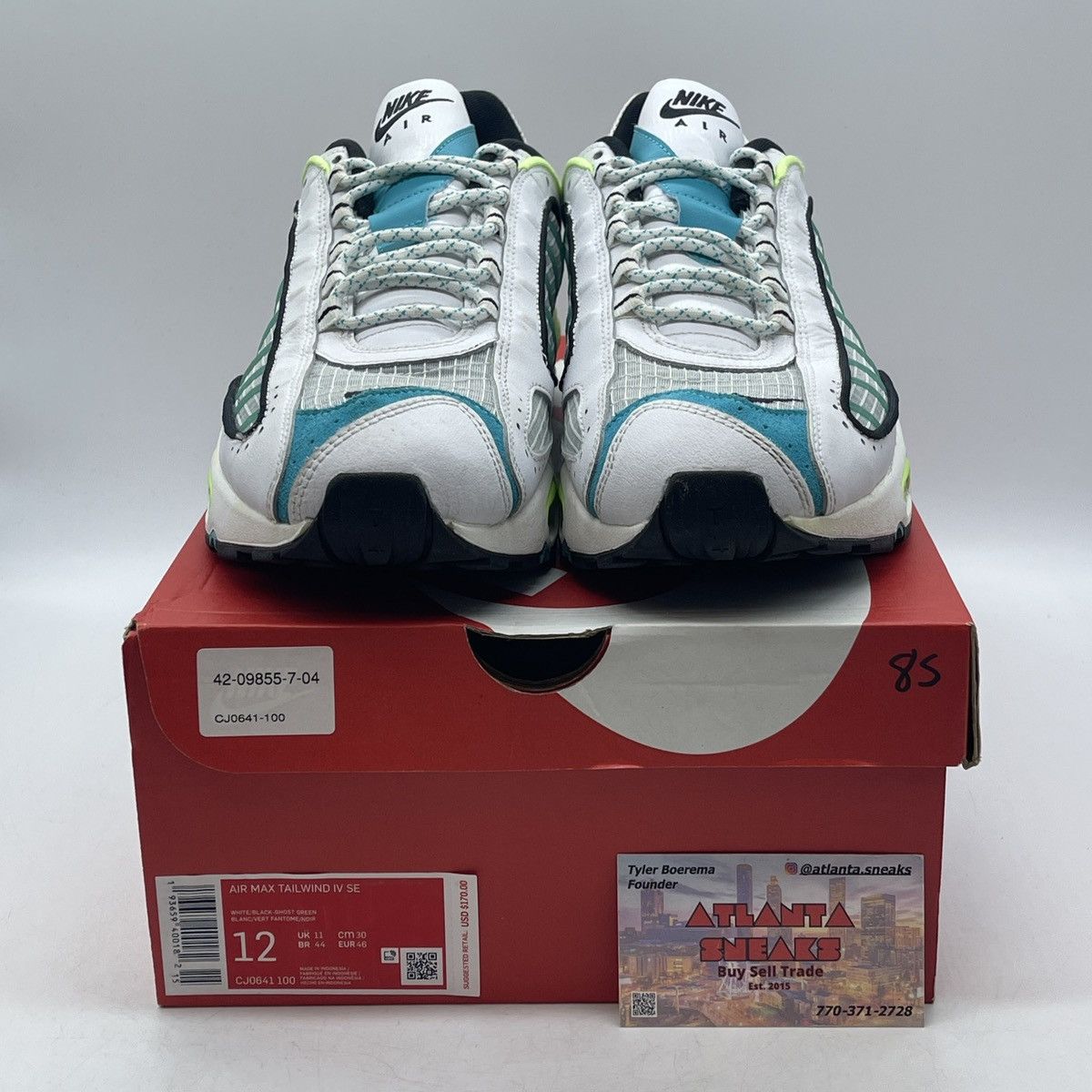 Nike Air max tailwind 4 transparent Size US 12 / EU 45 - 2 Thumbnail