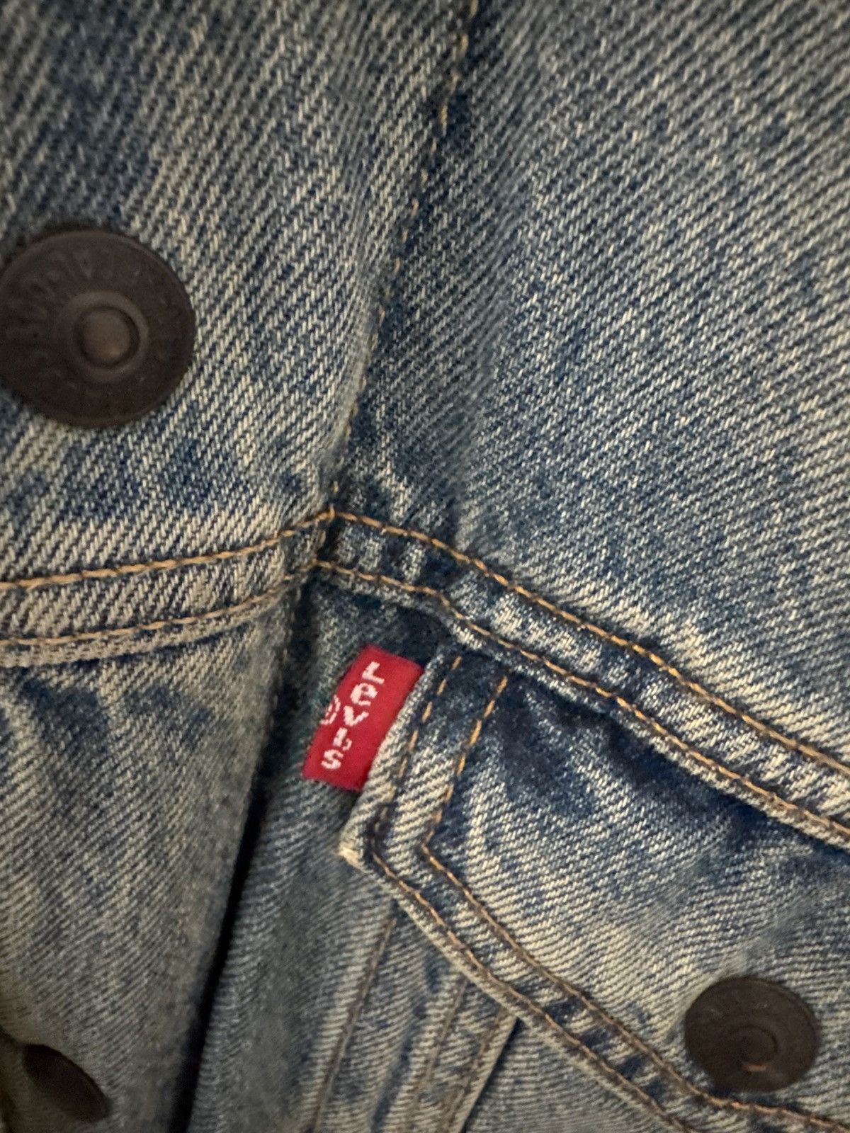 Levi's Levi’s Jean Jacket with cotton interior Size US L / EU 52-54 / 3 - 3 Thumbnail