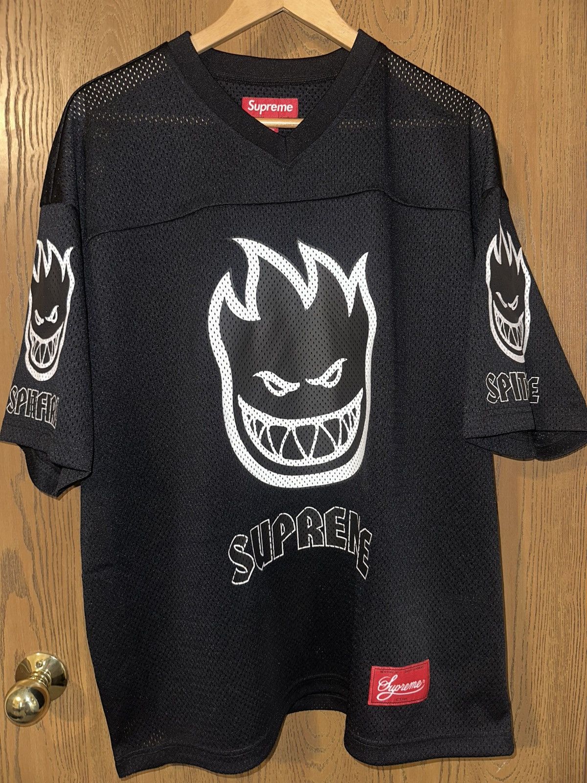 Supreme x Spitfire Jersey Black ⚫️