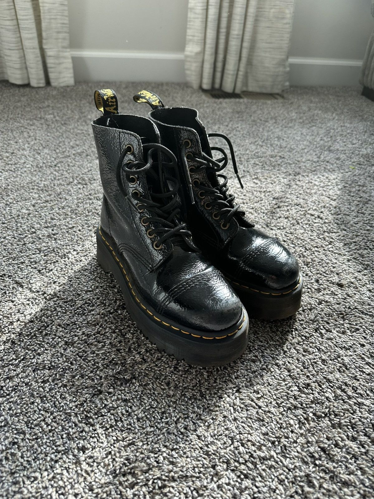 Other Doc Marten platform boots Size US 7 / IT 37 - 2 Thumbnail