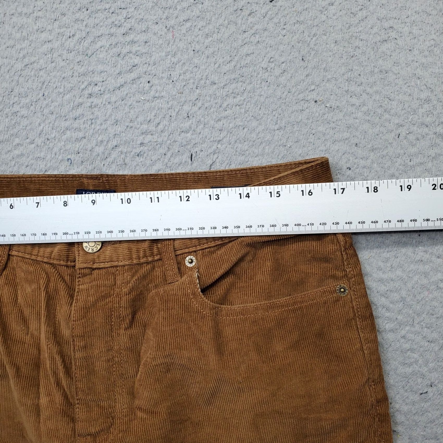 J.Crew J.Crew Flex Pants Mens 32x32 Brown Corduroy Flat Front Slim Fit Straight Leg Pants Mens Brown Corduroy Flat Front Slim Fit Straight Leg Size US 32 / EU 48 - 6 Thumbnail