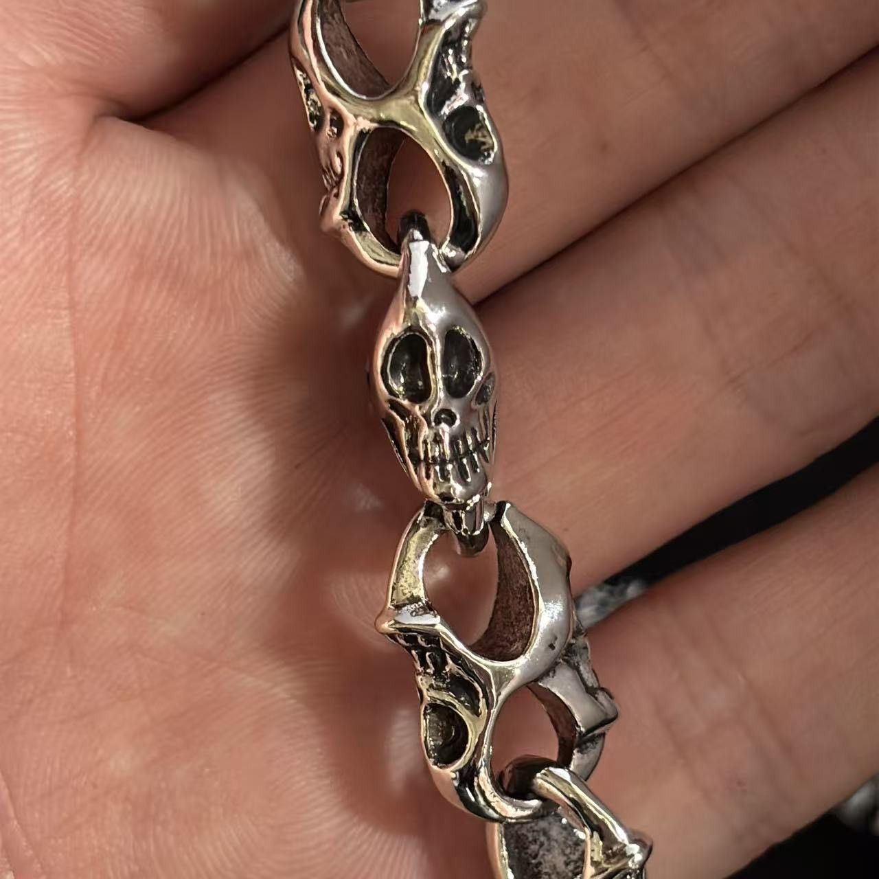 Other Skull Head Pants Chain for Men Women,Jeans Chain,Keys Chain Size ONE SIZE - 5 Thumbnail