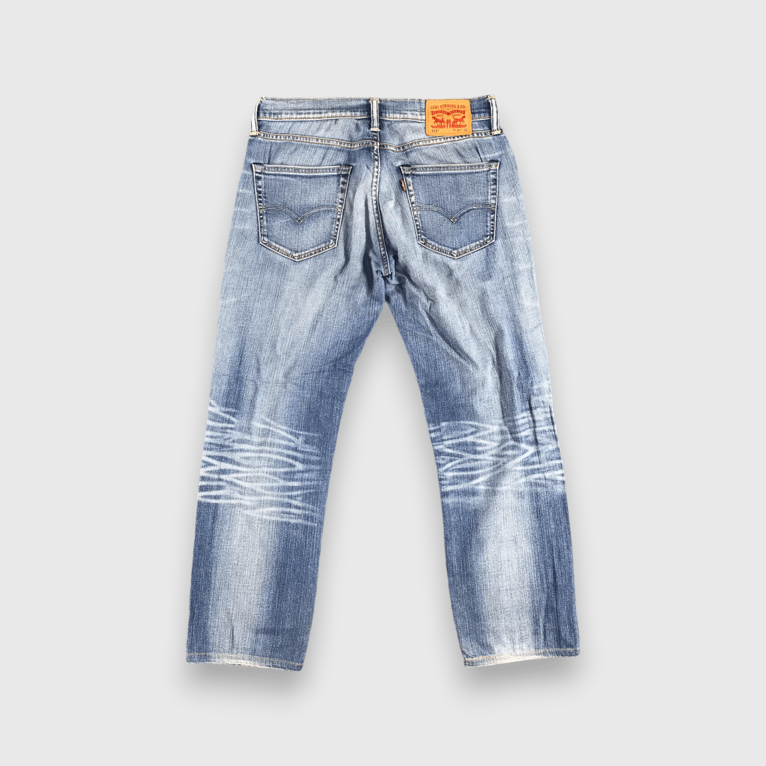 Levi's Vintage Blue Wash Levis 511 Jeans-J1889 Size US 33 - 2 Thumbnail