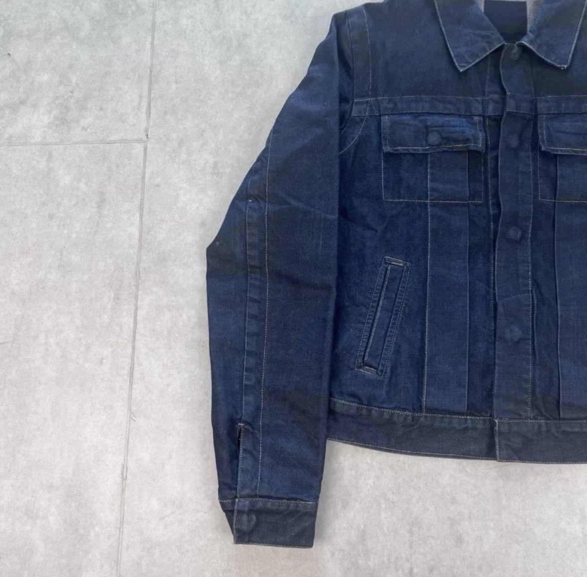 Rick Owens Rickowens slab denim jacket Size US M / EU 48-50 / 2 - 3 Thumbnail